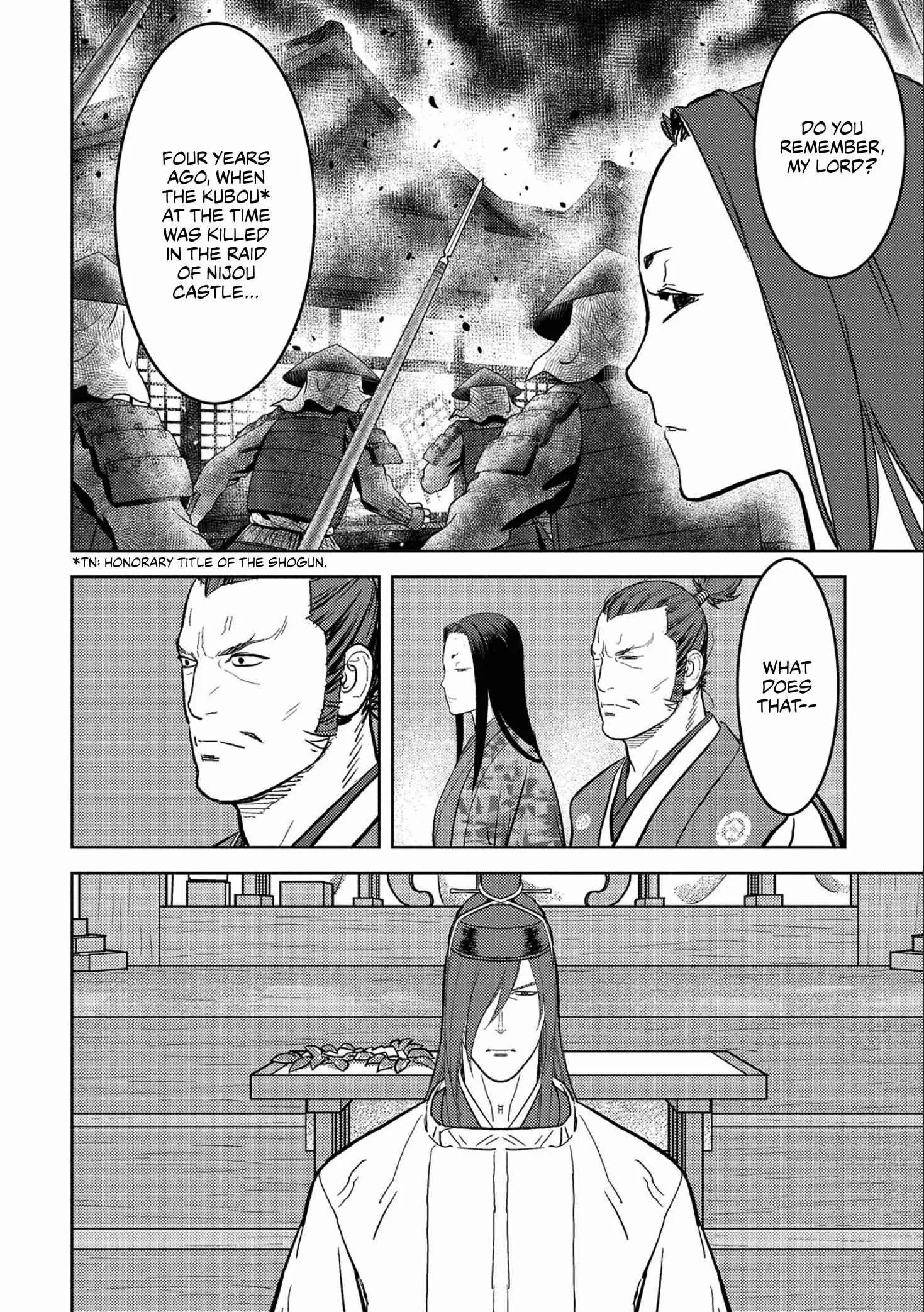 Sengoku Komachi Kuroutan: Noukou Giga Chapter 35 page 17