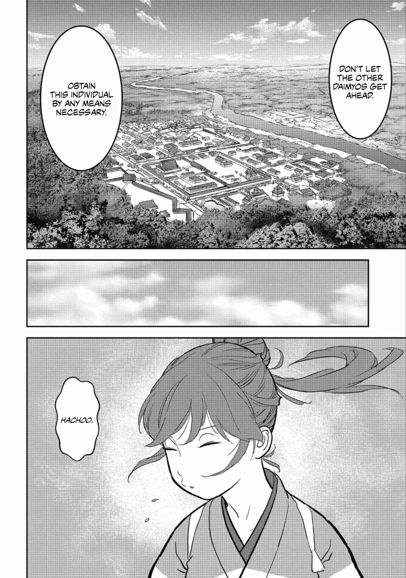 Sengoku Komachi Kuroutan: Noukou Giga Chapter 36 page 7