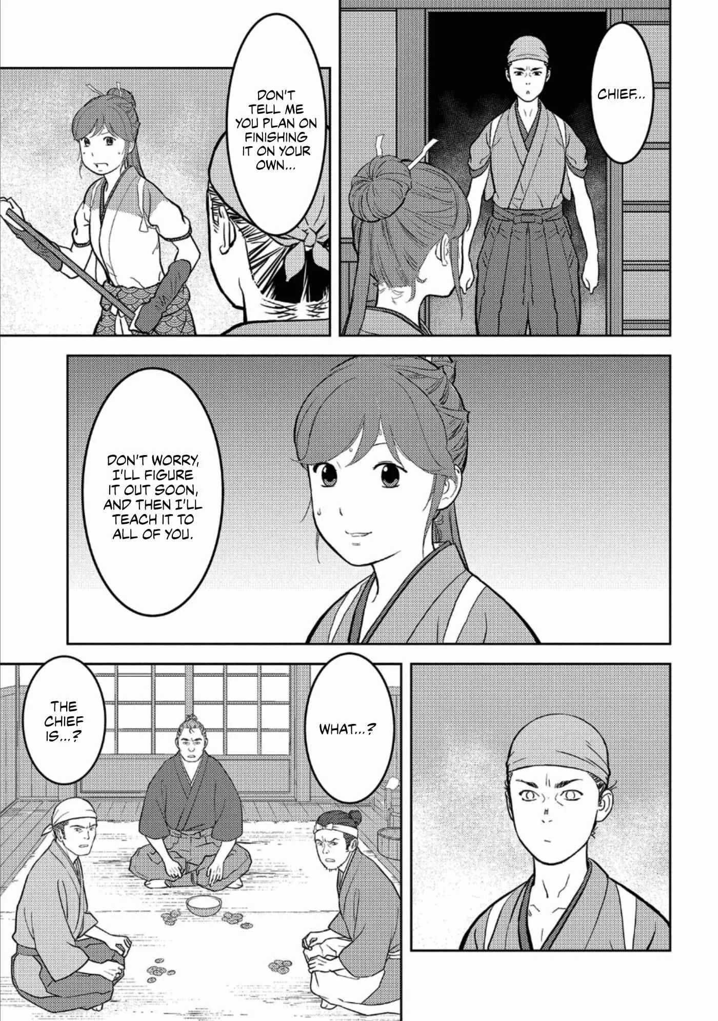 Sengoku Komachi Kuroutan: Noukou Giga Chapter 36 page 22