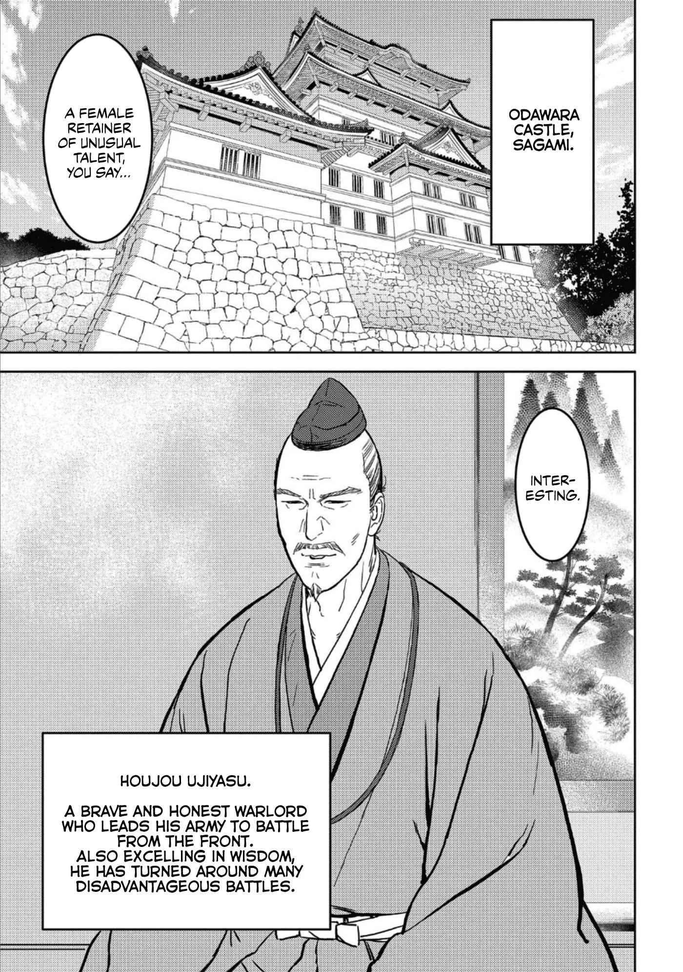 Sengoku Komachi Kuroutan: Noukou Giga Chapter 36 page 6