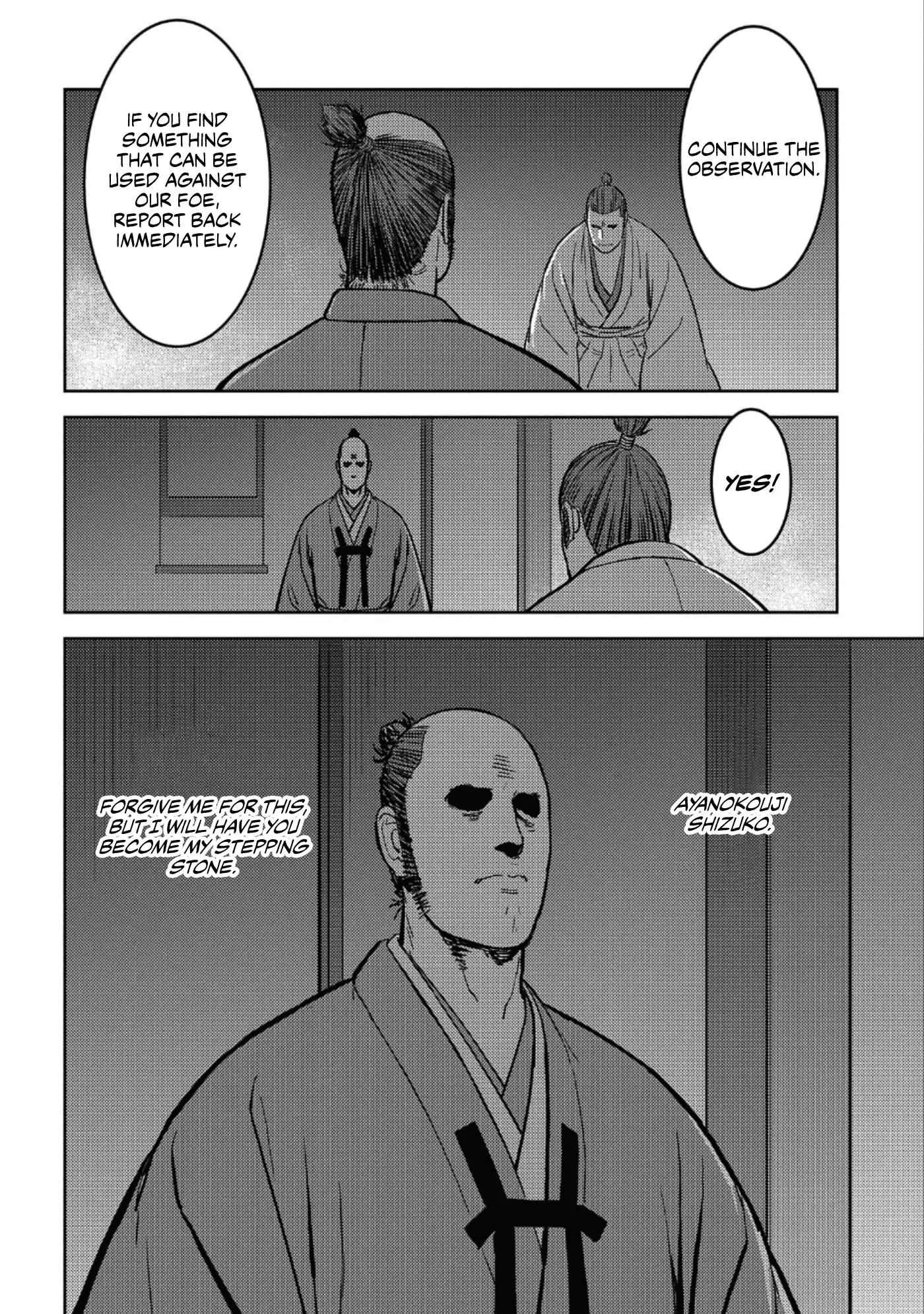 Sengoku Komachi Kuroutan: Noukou Giga Chapter 36 page 33