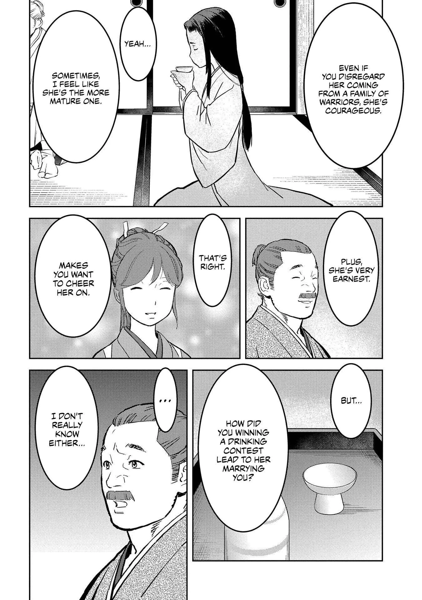 Sengoku Komachi Kuroutan: Noukou Giga Chapter 37 page 27