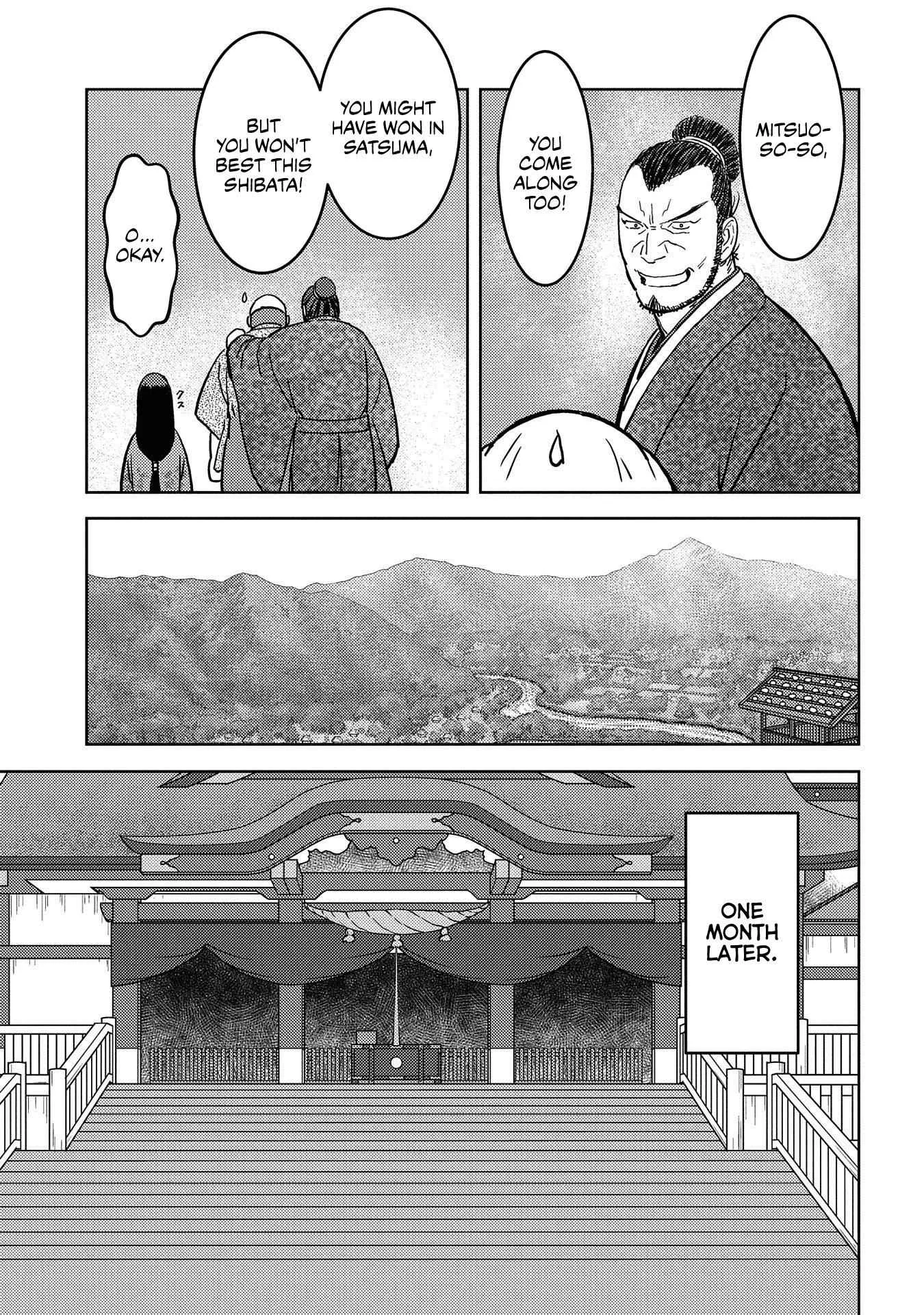 Sengoku Komachi Kuroutan: Noukou Giga Chapter 37 page 24