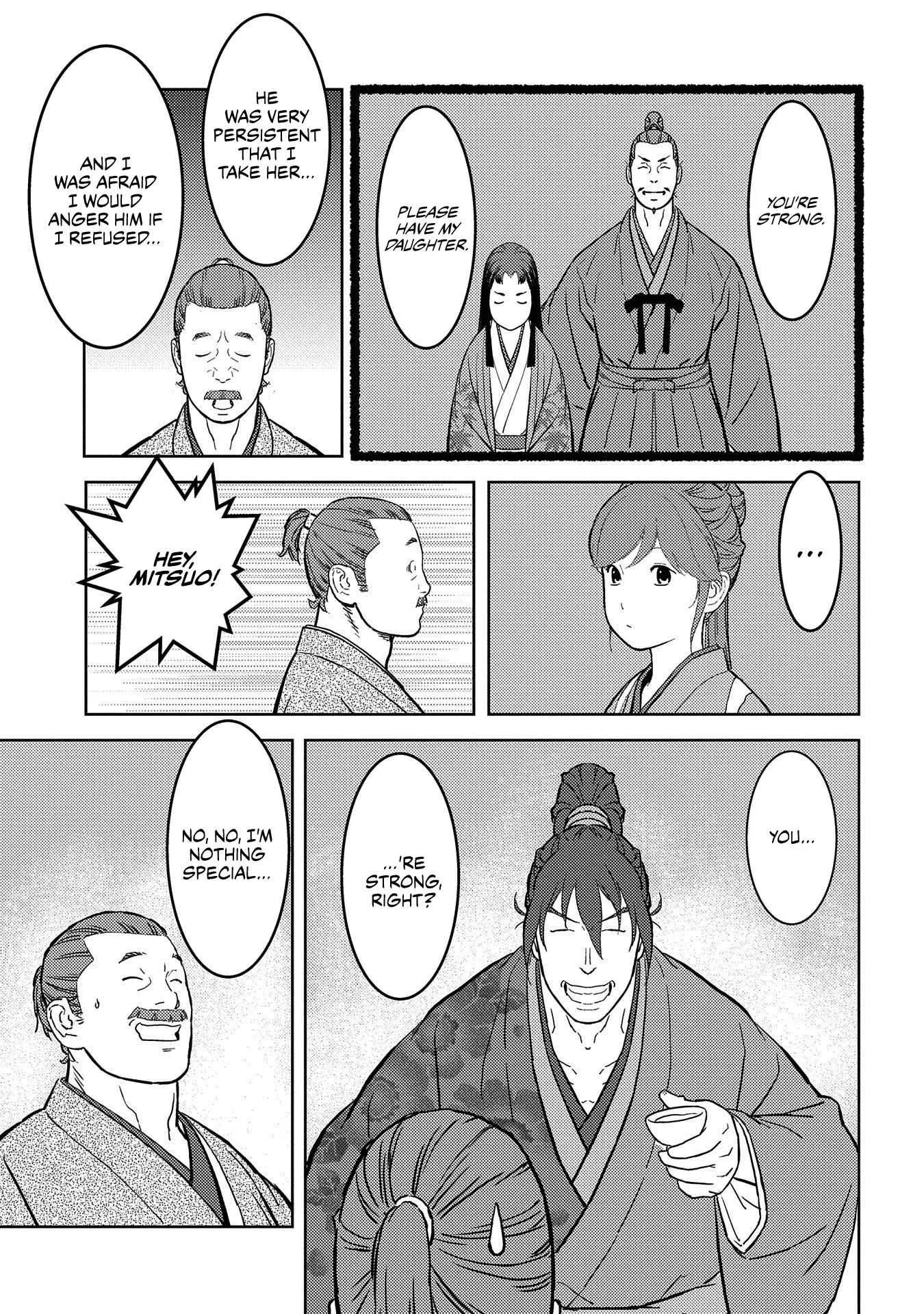Sengoku Komachi Kuroutan: Noukou Giga Chapter 37 page 28