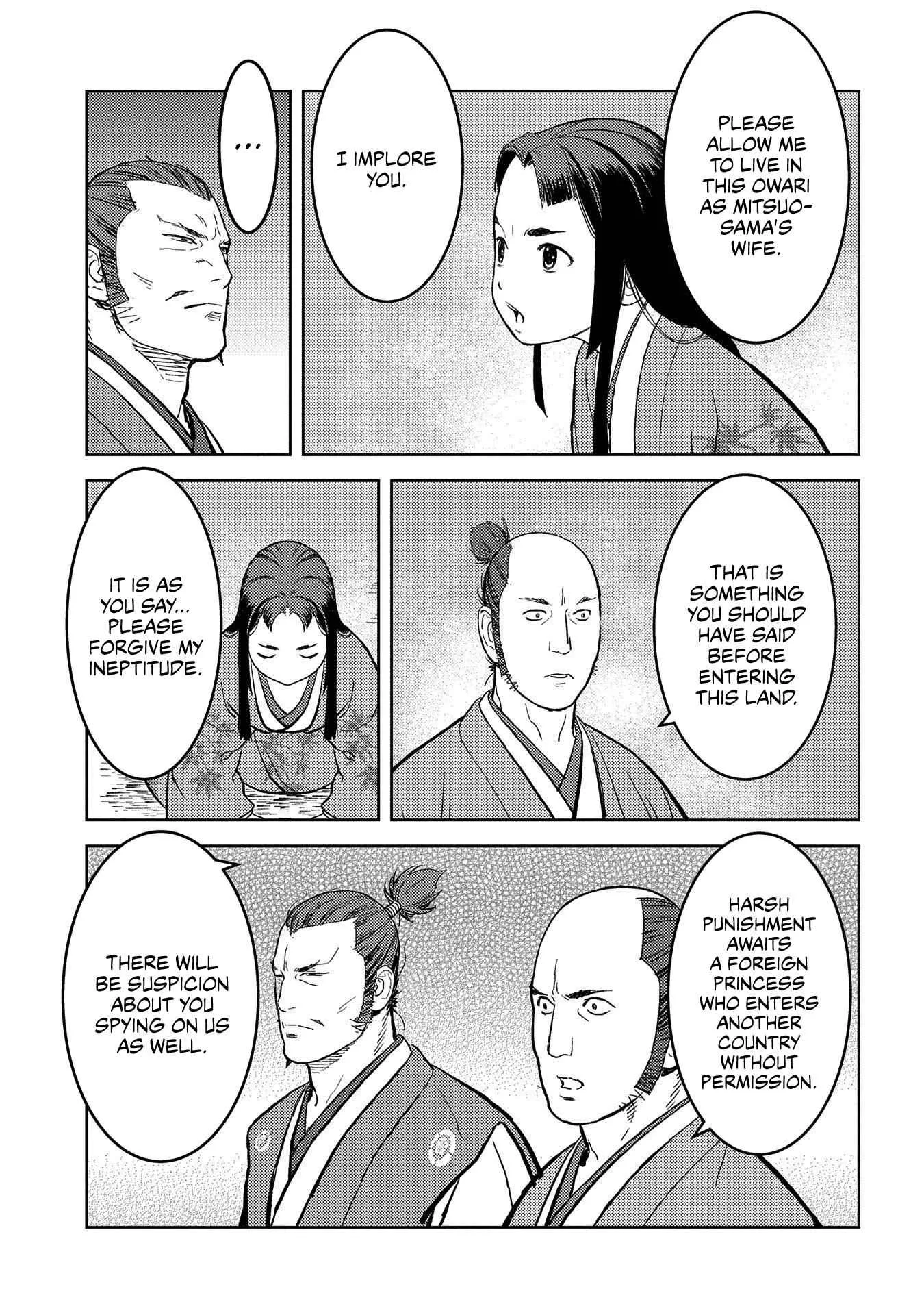 Sengoku Komachi Kuroutan: Noukou Giga Chapter 37 page 20
