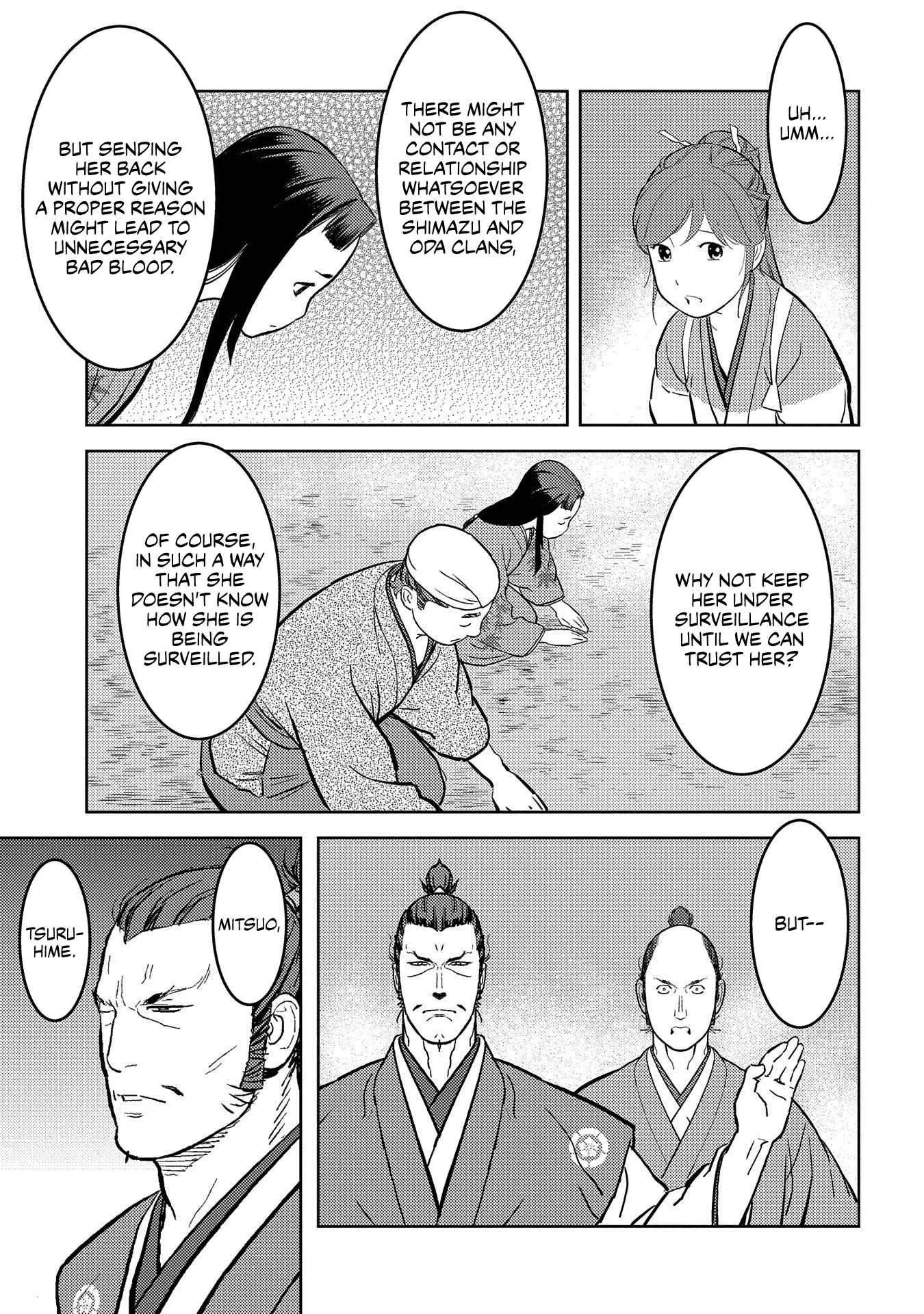 Sengoku Komachi Kuroutan: Noukou Giga Chapter 37 page 22