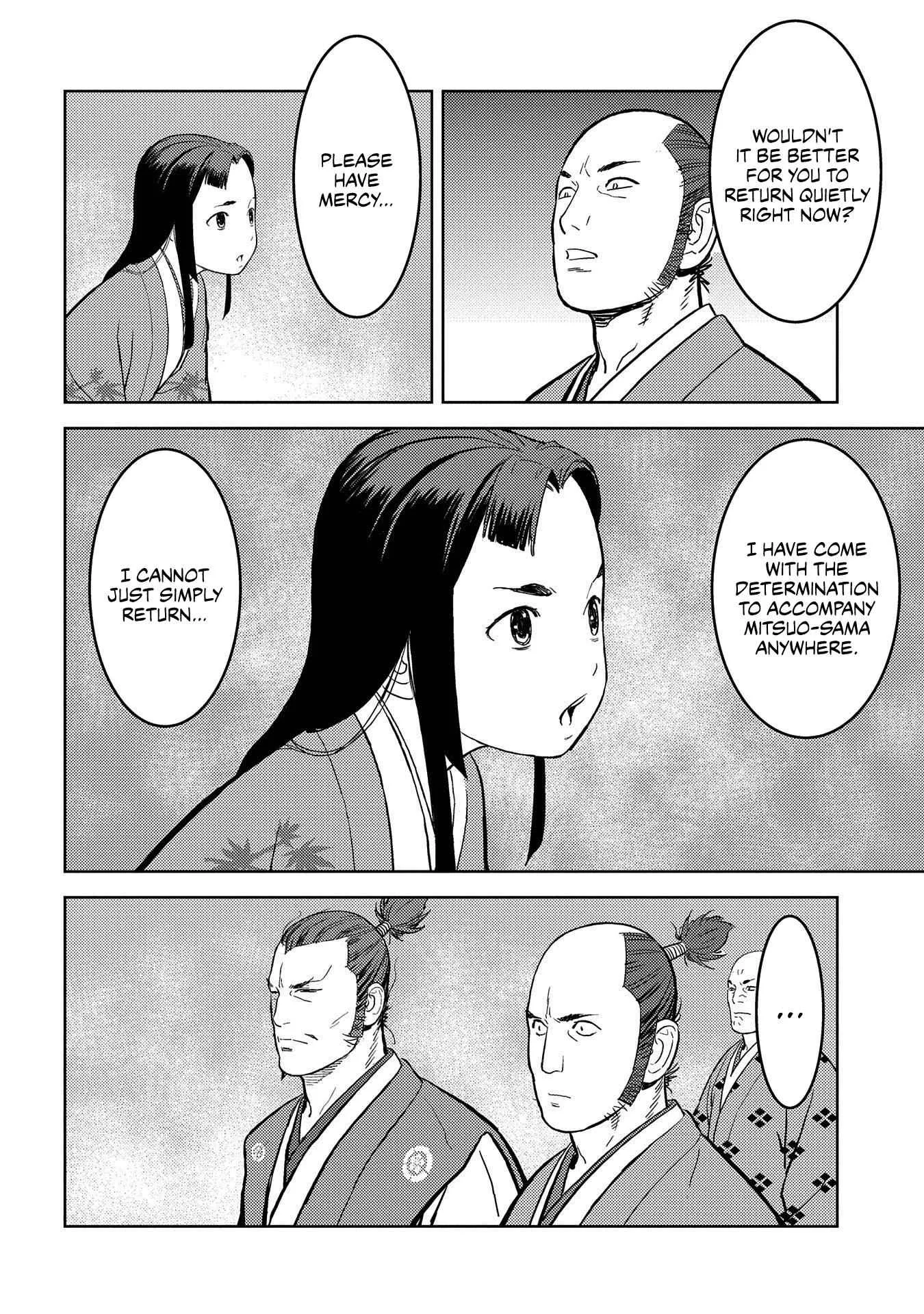 Sengoku Komachi Kuroutan: Noukou Giga Chapter 37 page 21