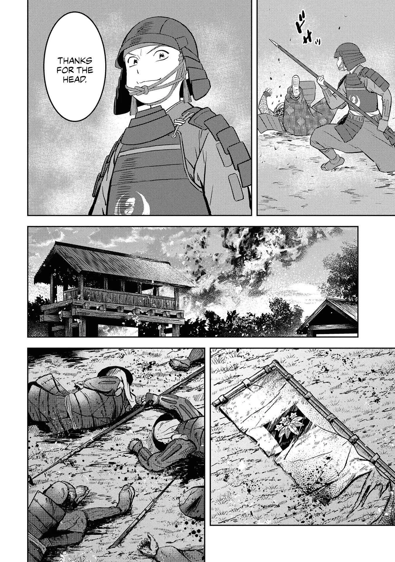 Sengoku Komachi Kuroutan: Noukou Giga Chapter 39 page 28