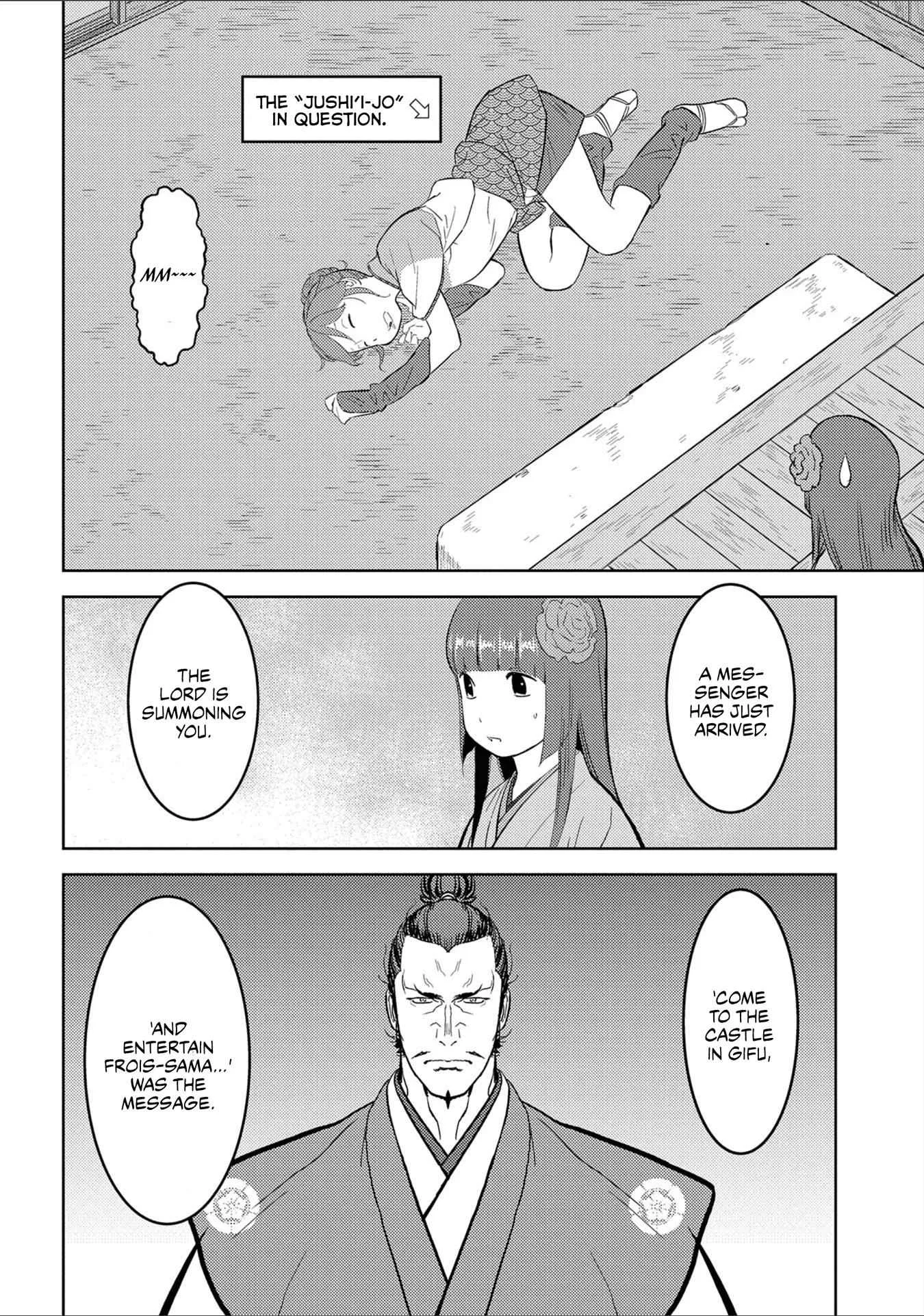Sengoku Komachi Kuroutan: Noukou Giga Chapter 38 page 9
