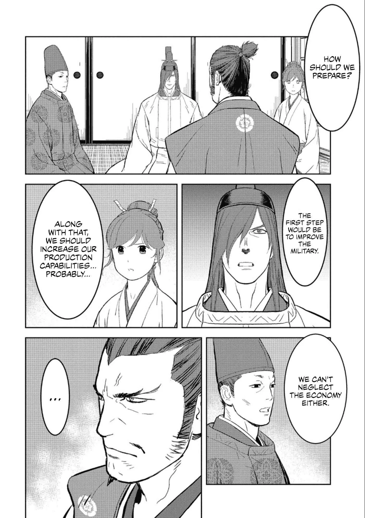 Sengoku Komachi Kuroutan: Noukou Giga Chapter 41 page 7