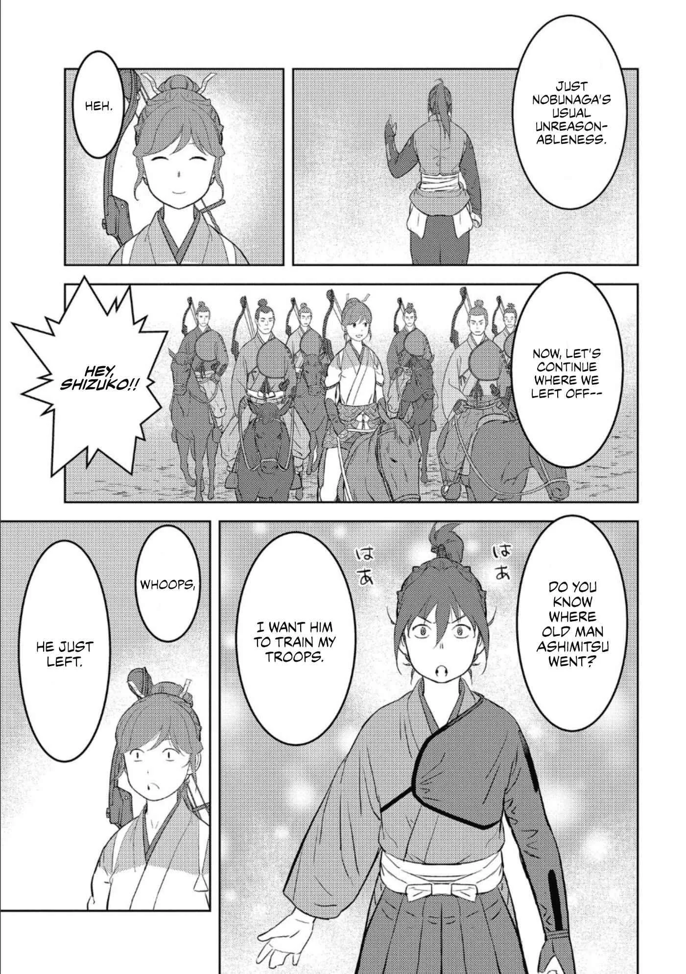 Sengoku Komachi Kuroutan: Noukou Giga Chapter 41 page 26