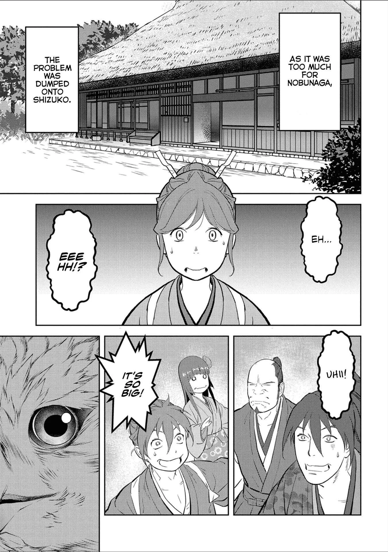 Sengoku Komachi Kuroutan: Noukou Giga Chapter 38 page 22