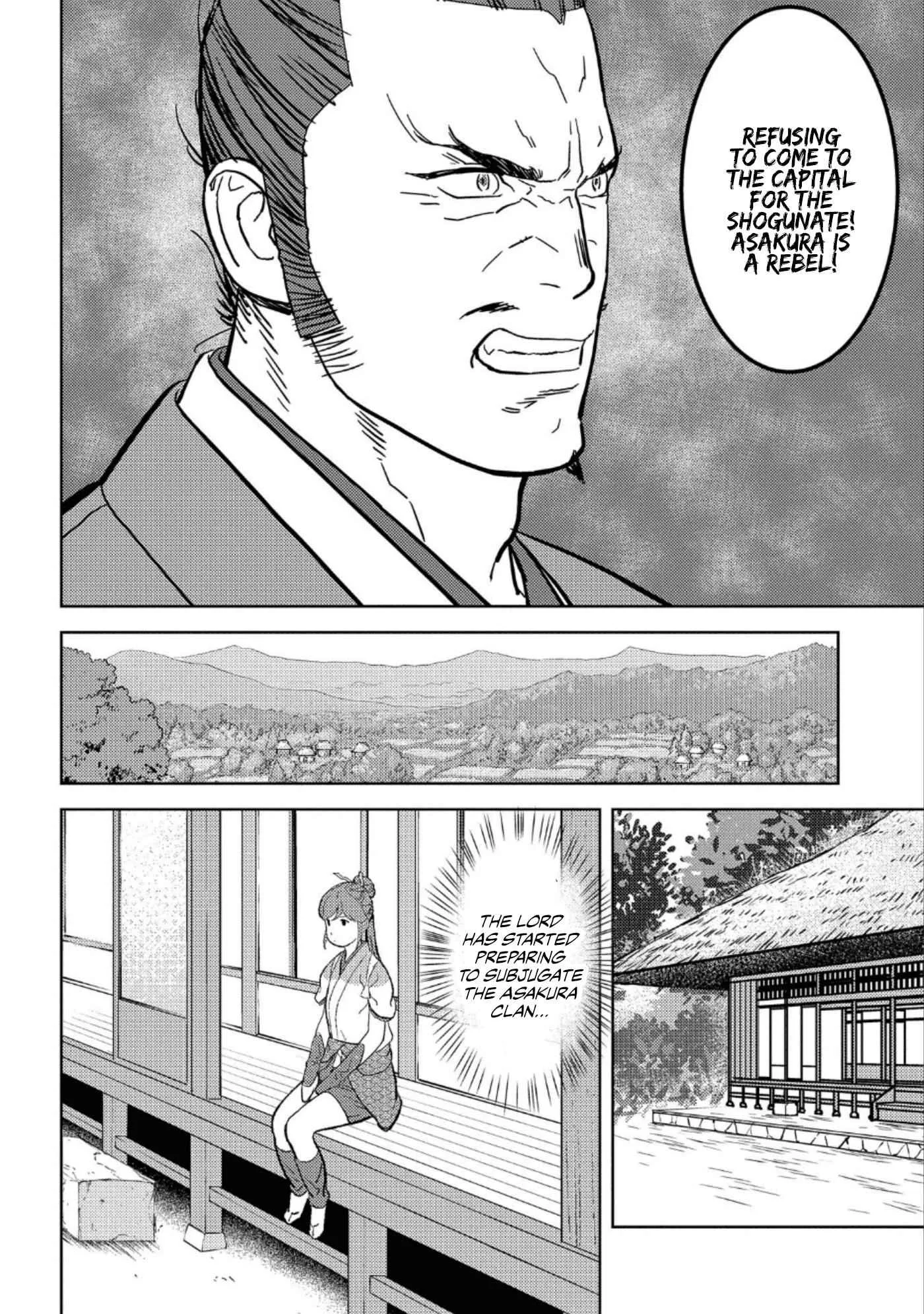 Sengoku Komachi Kuroutan: Noukou Giga Chapter 42 page 9