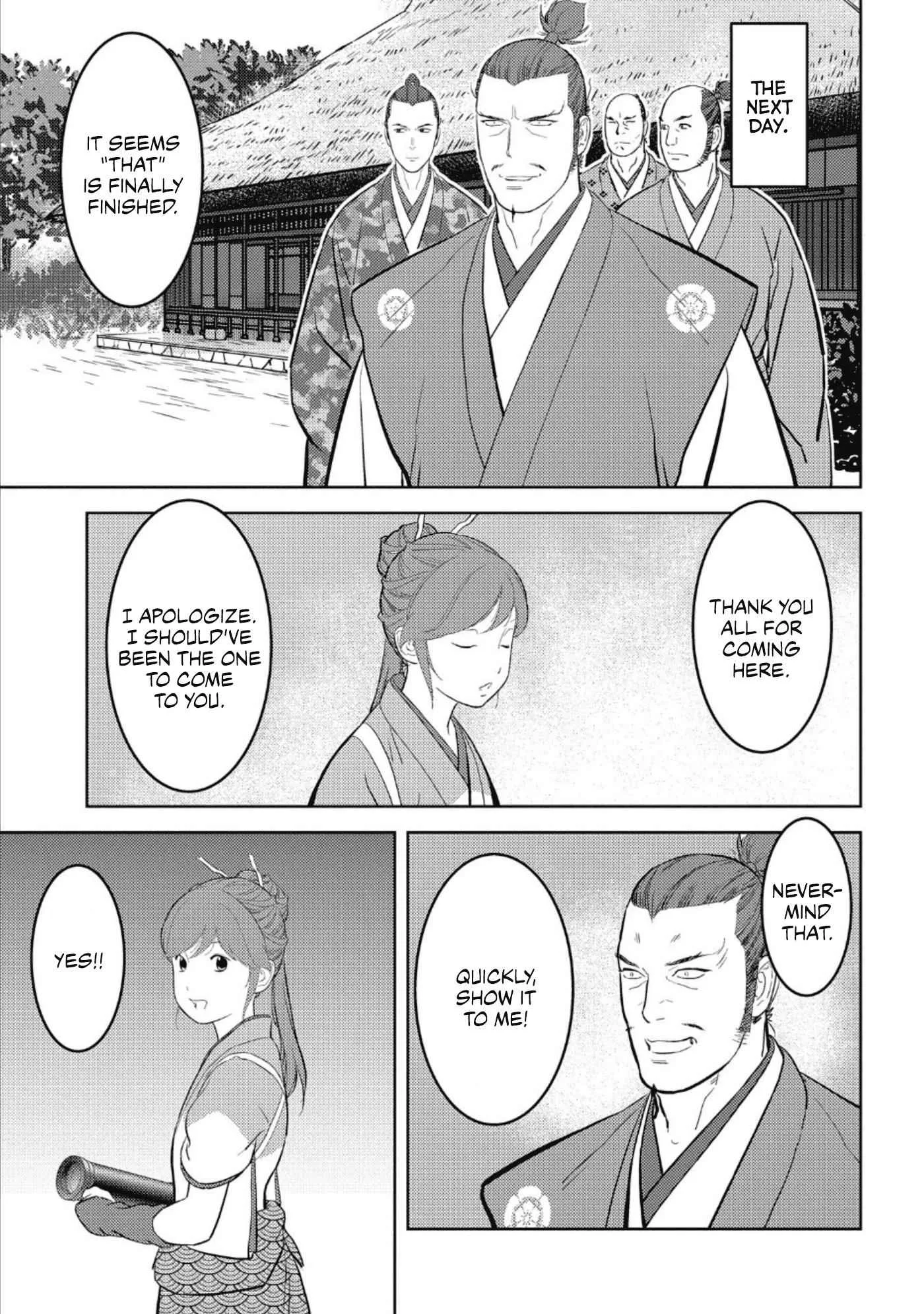 Sengoku Komachi Kuroutan: Noukou Giga Chapter 44 page 8