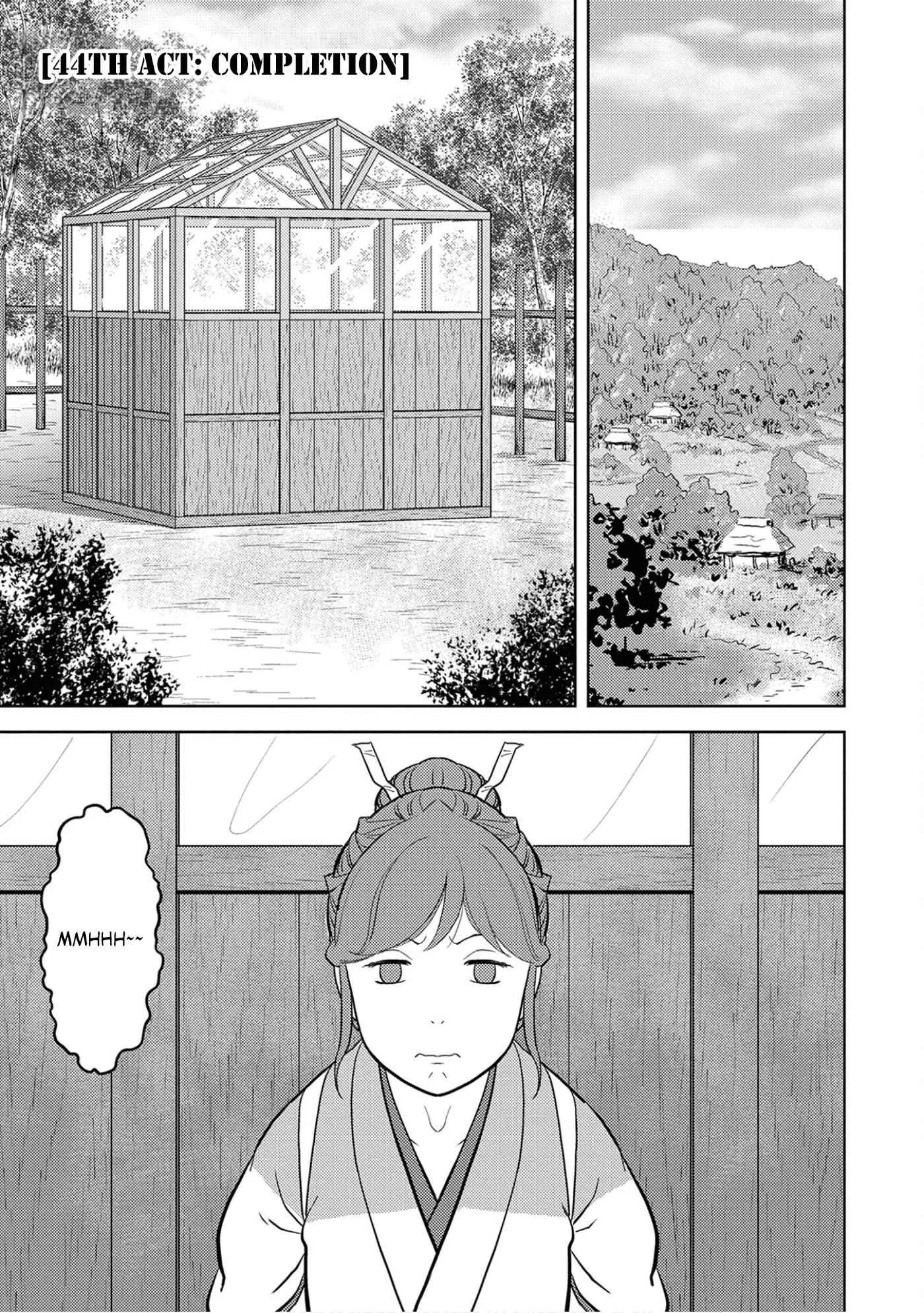Sengoku Komachi Kuroutan: Noukou Giga Chapter 44 page 2