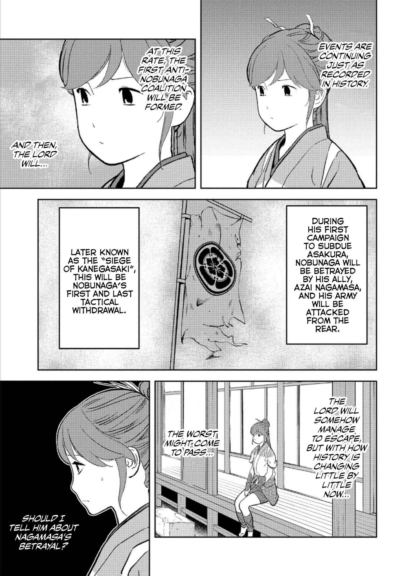 Sengoku Komachi Kuroutan: Noukou Giga Chapter 42 page 10
