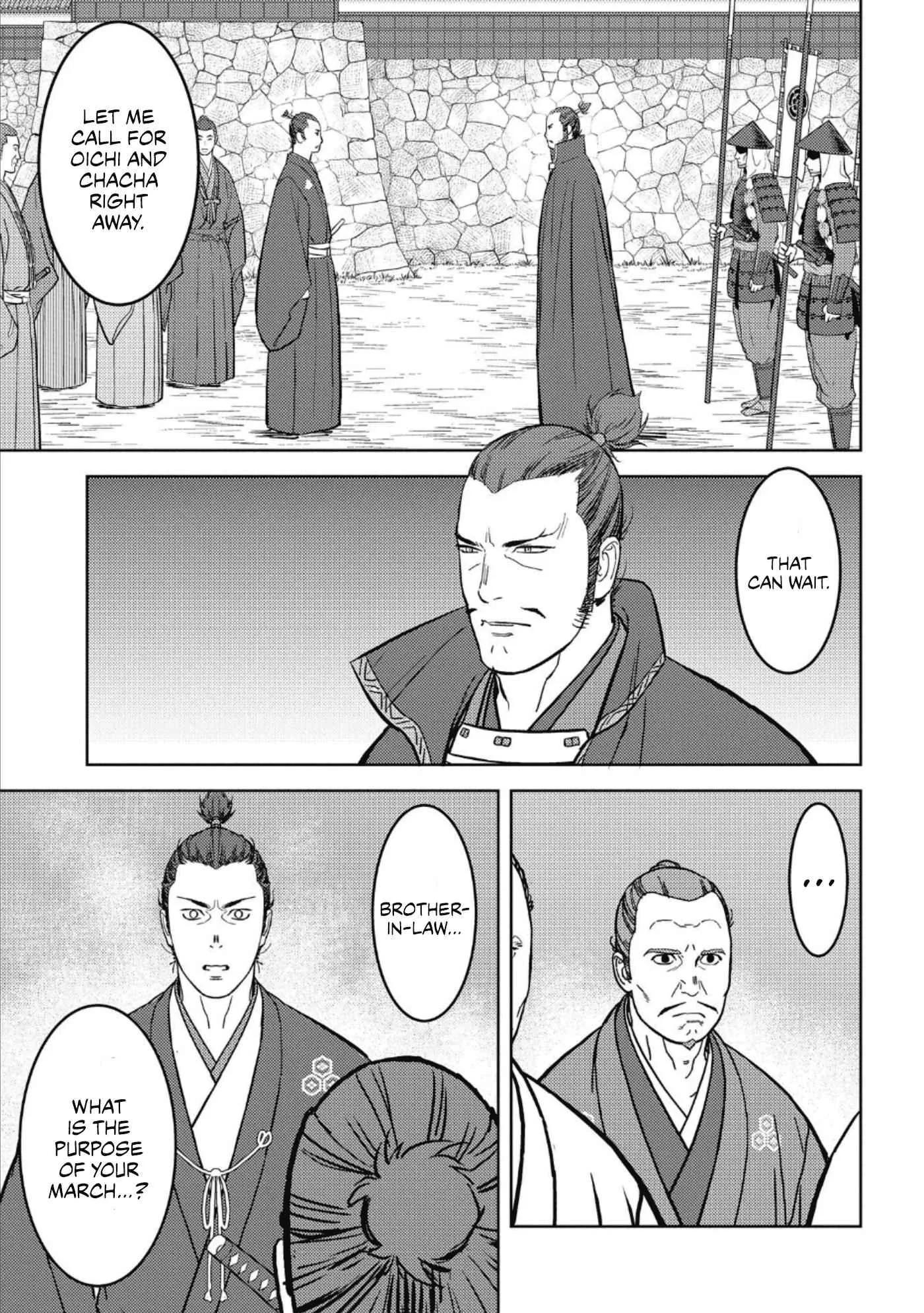 Sengoku Komachi Kuroutan: Noukou Giga Chapter 42 page 24