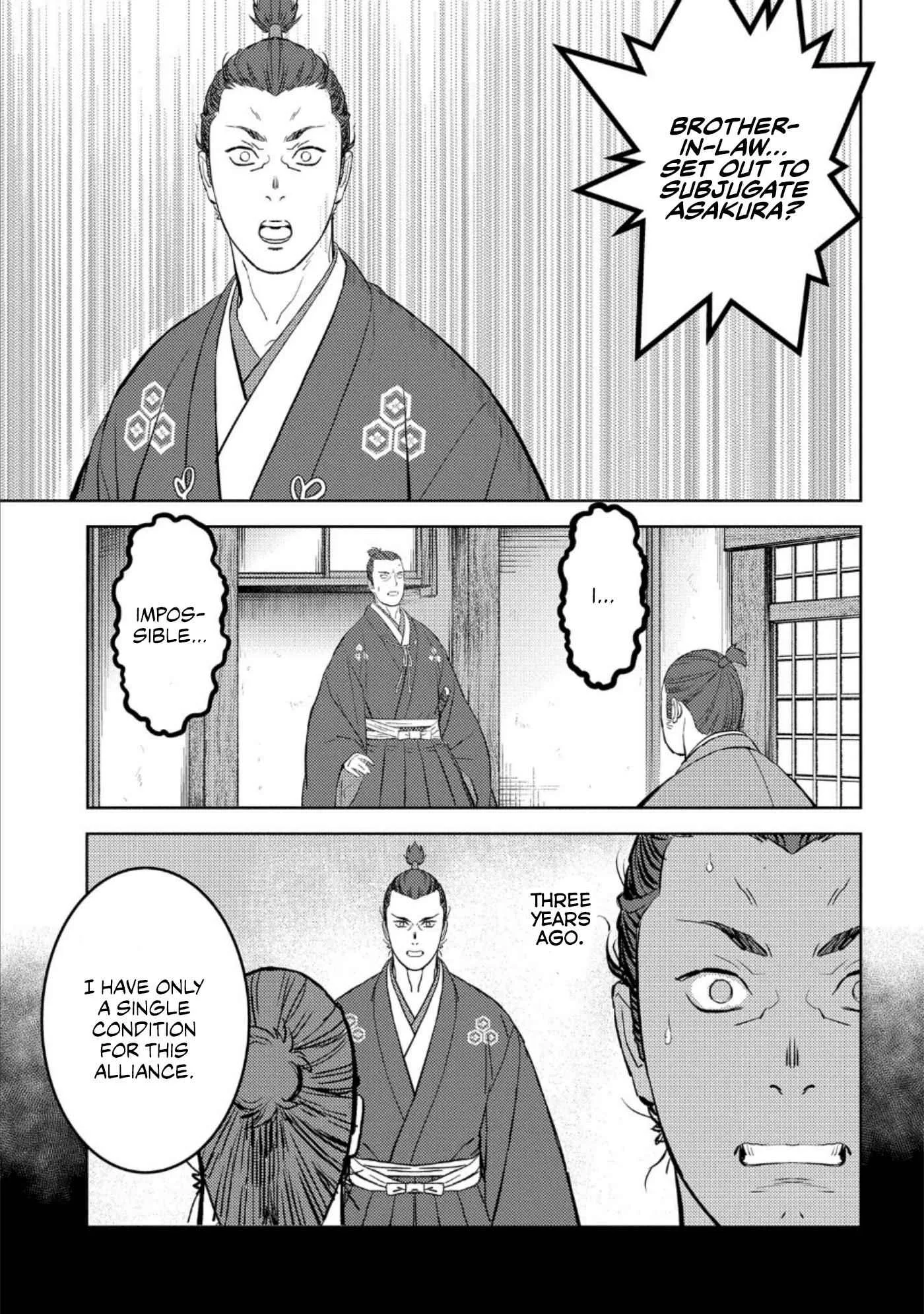 Sengoku Komachi Kuroutan: Noukou Giga Chapter 42 page 14