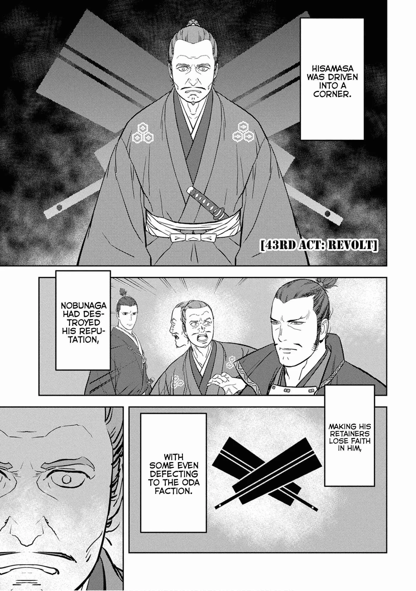 Sengoku Komachi Kuroutan: Noukou Giga Chapter 43 page 2