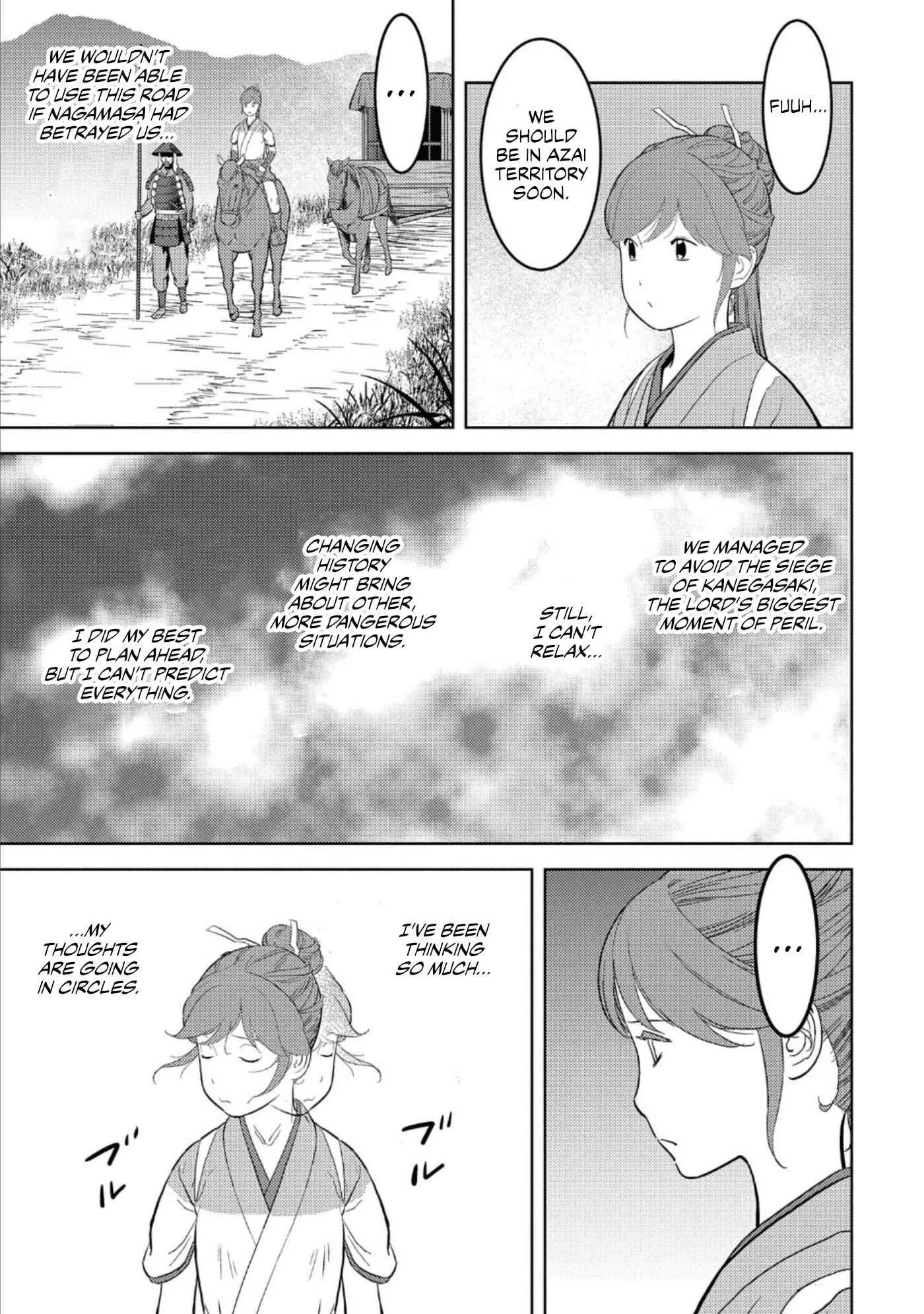 Sengoku Komachi Kuroutan: Noukou Giga Chapter 43 page 6