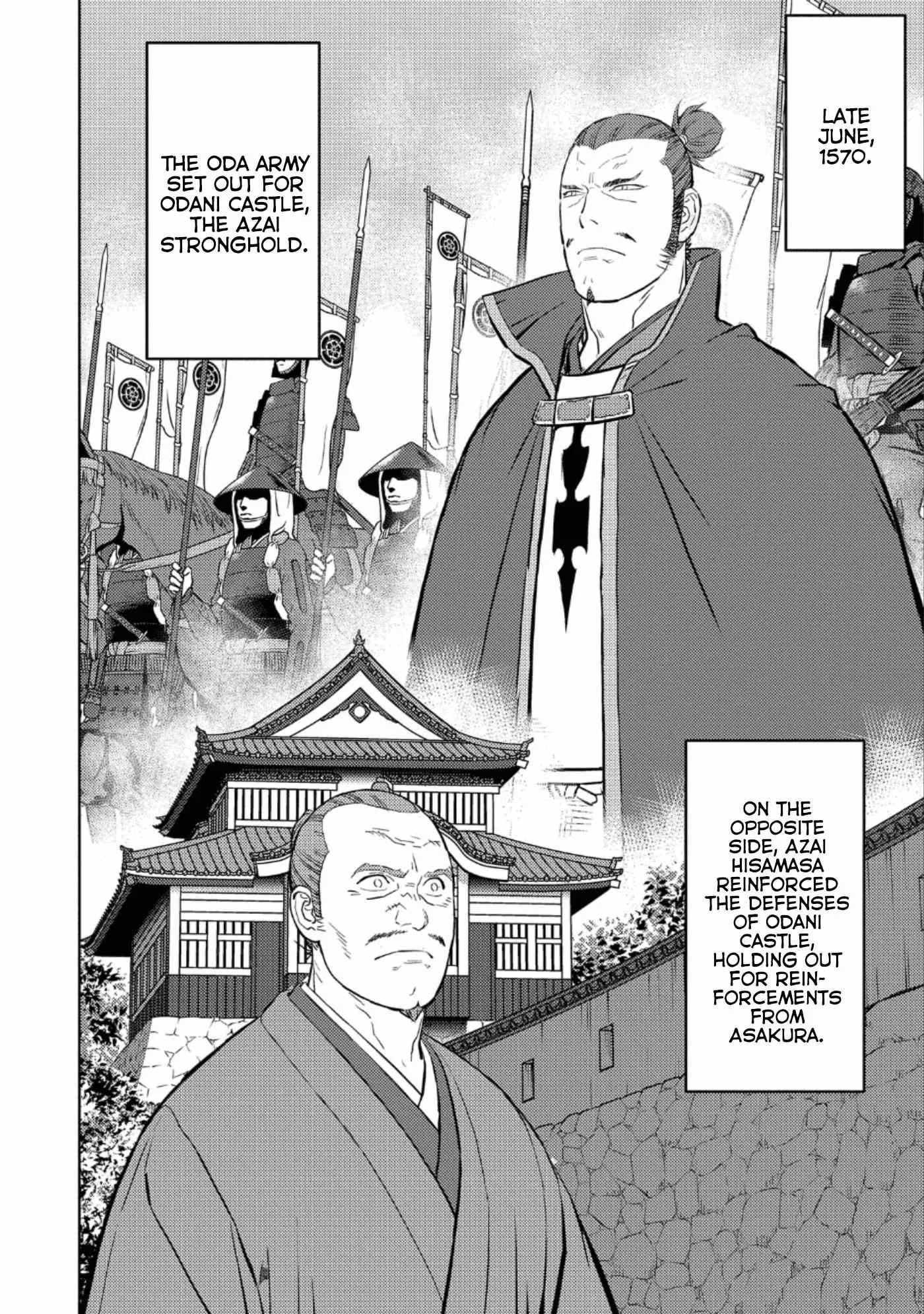 Sengoku Komachi Kuroutan: Noukou Giga Chapter 45 page 21