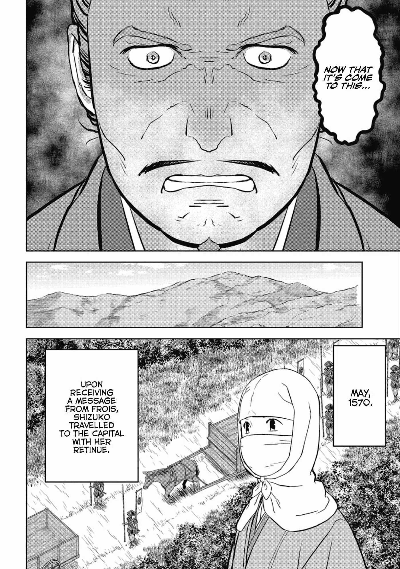 Sengoku Komachi Kuroutan: Noukou Giga Chapter 43 page 3