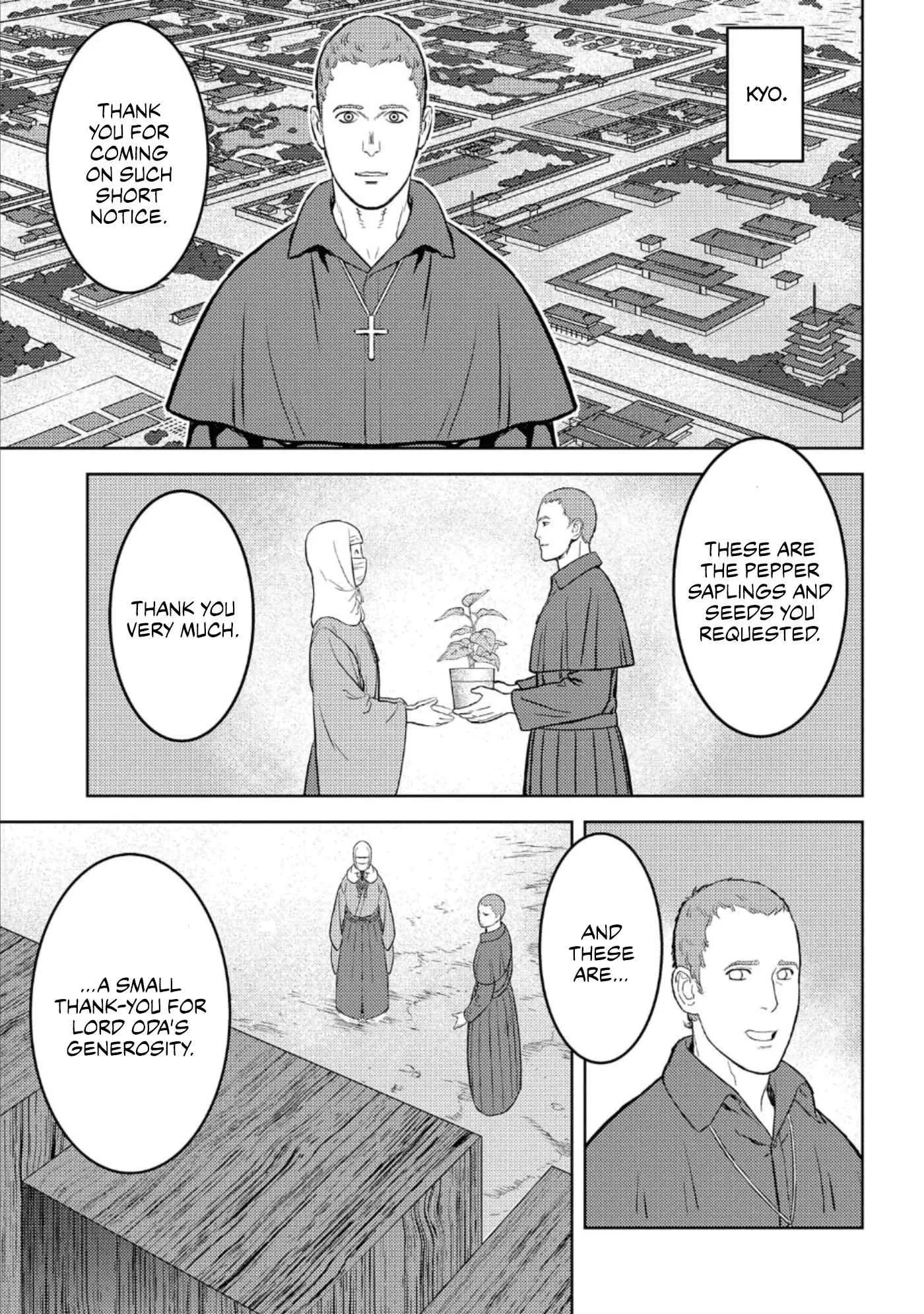 Sengoku Komachi Kuroutan: Noukou Giga Chapter 43 page 4