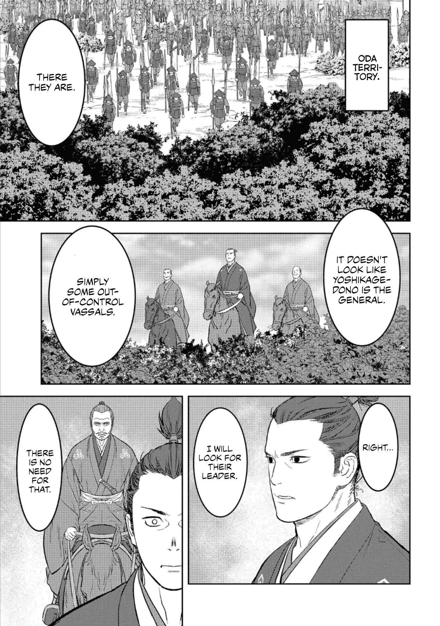 Sengoku Komachi Kuroutan: Noukou Giga Chapter 43 page 12