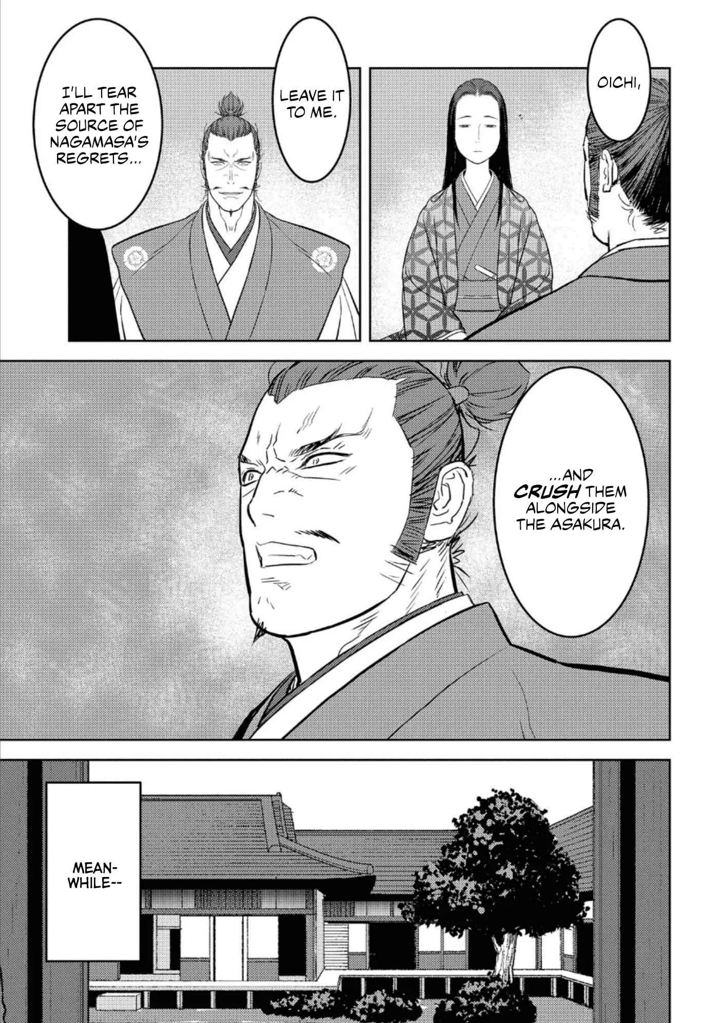 Sengoku Komachi Kuroutan: Noukou Giga Chapter 45 page 10