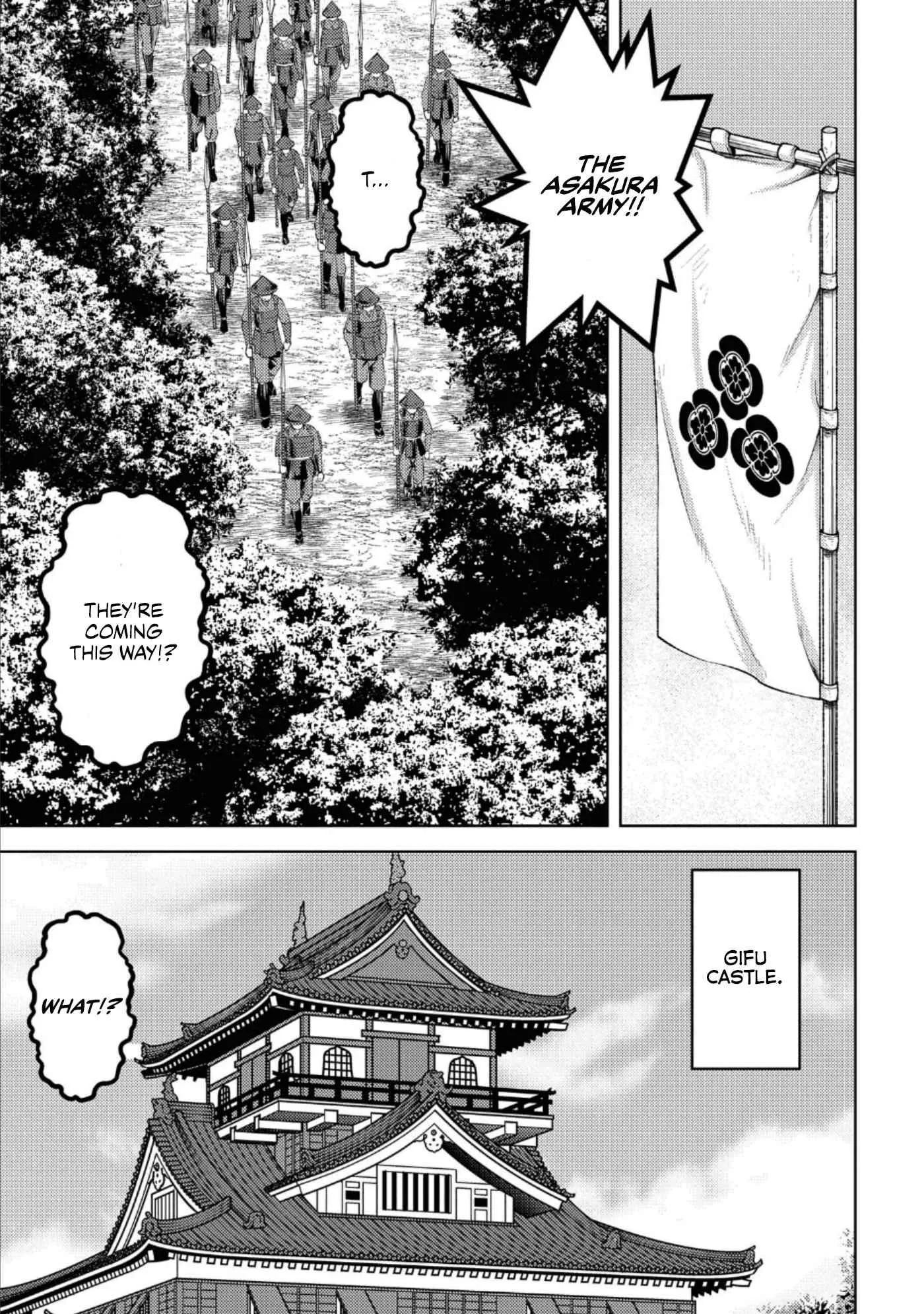Sengoku Komachi Kuroutan: Noukou Giga Chapter 43 page 8