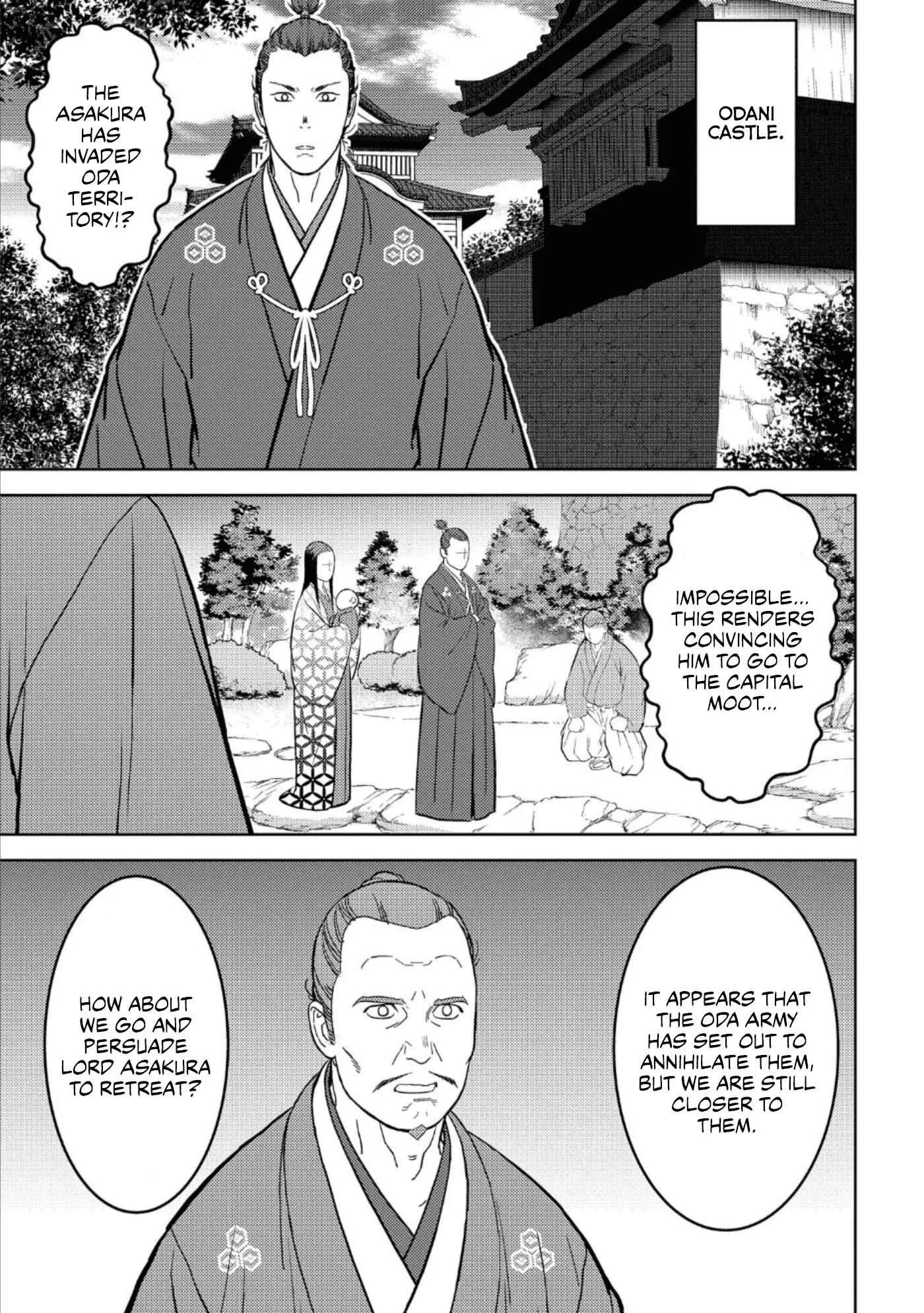 Sengoku Komachi Kuroutan: Noukou Giga Chapter 43 page 10
