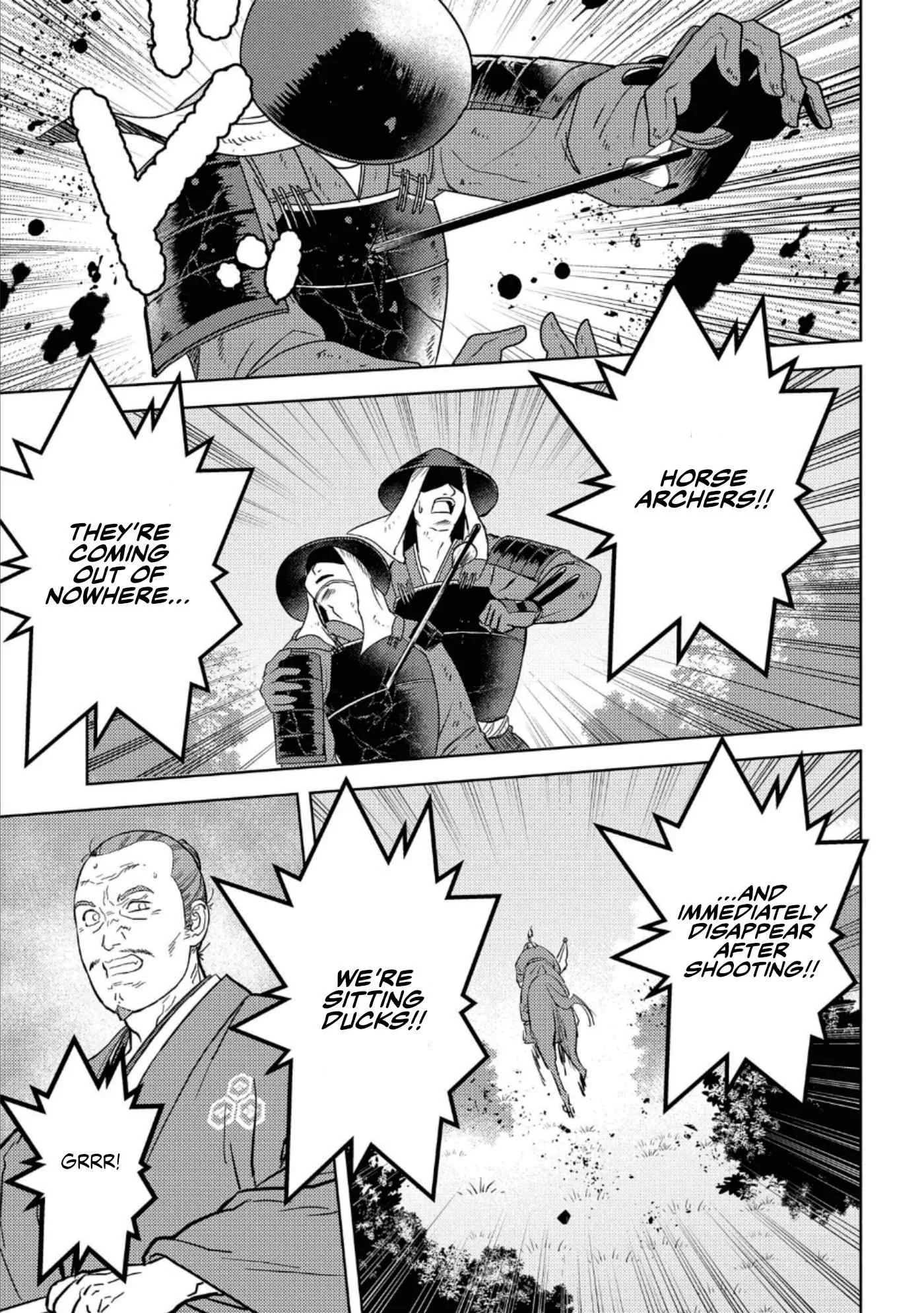 Sengoku Komachi Kuroutan: Noukou Giga Chapter 43 page 22