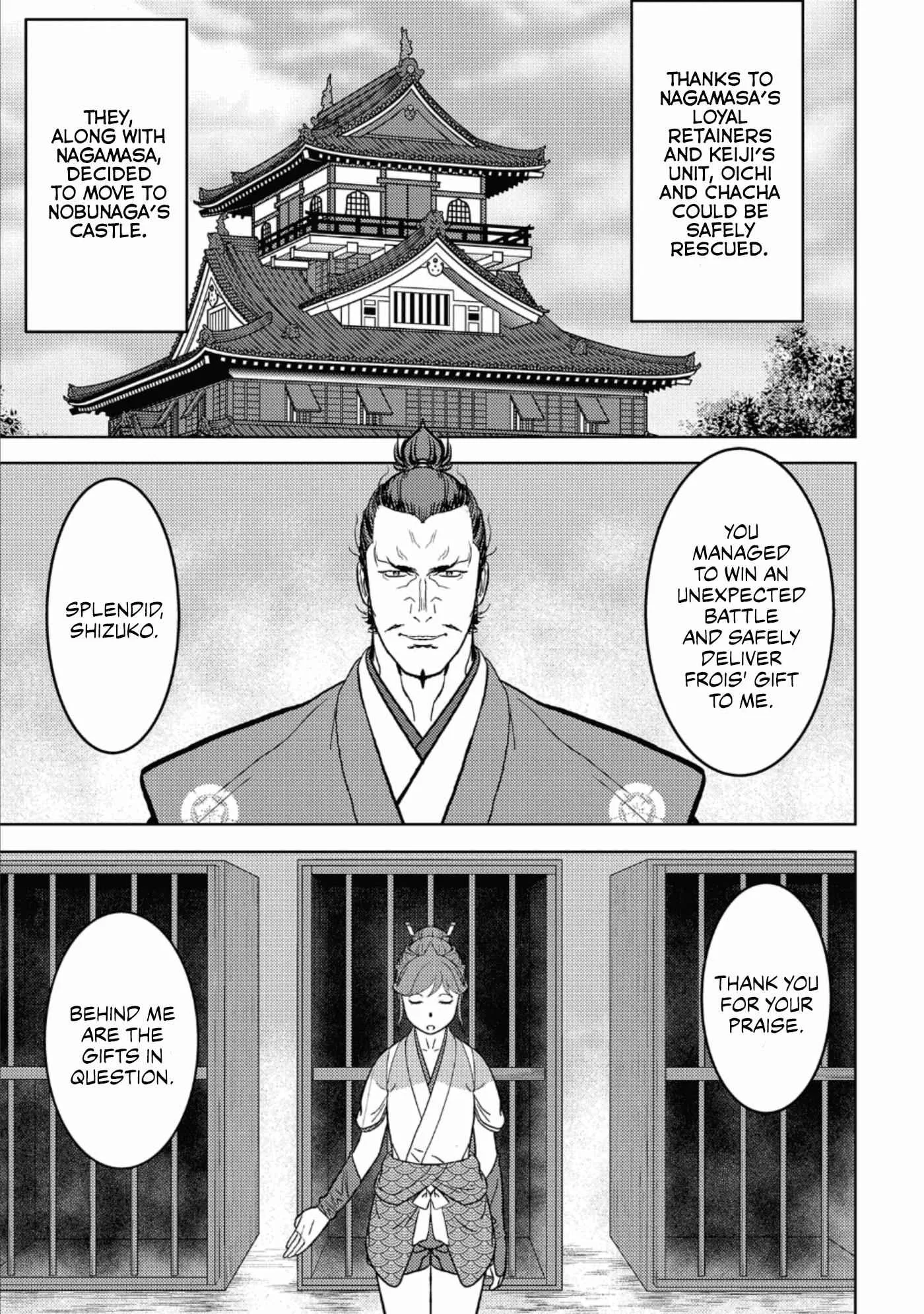 Sengoku Komachi Kuroutan: Noukou Giga Chapter 43 page 30