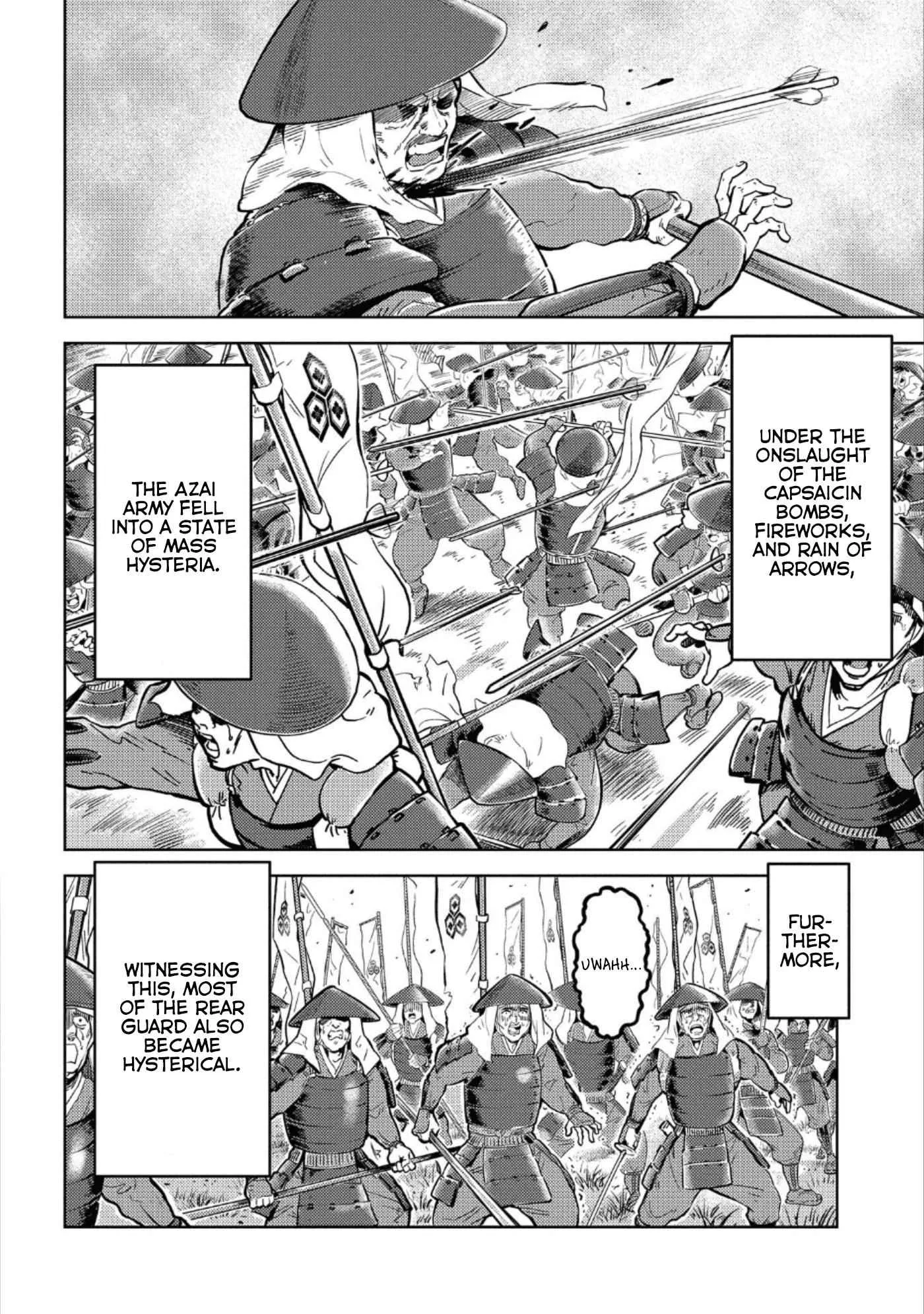 Sengoku Komachi Kuroutan: Noukou Giga Chapter 46 page 9