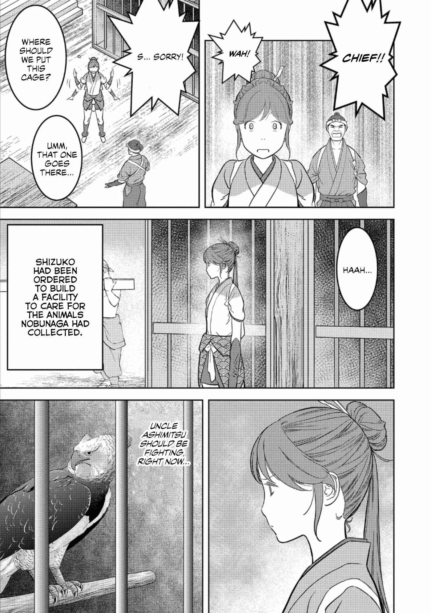Sengoku Komachi Kuroutan: Noukou Giga Chapter 46 page 14
