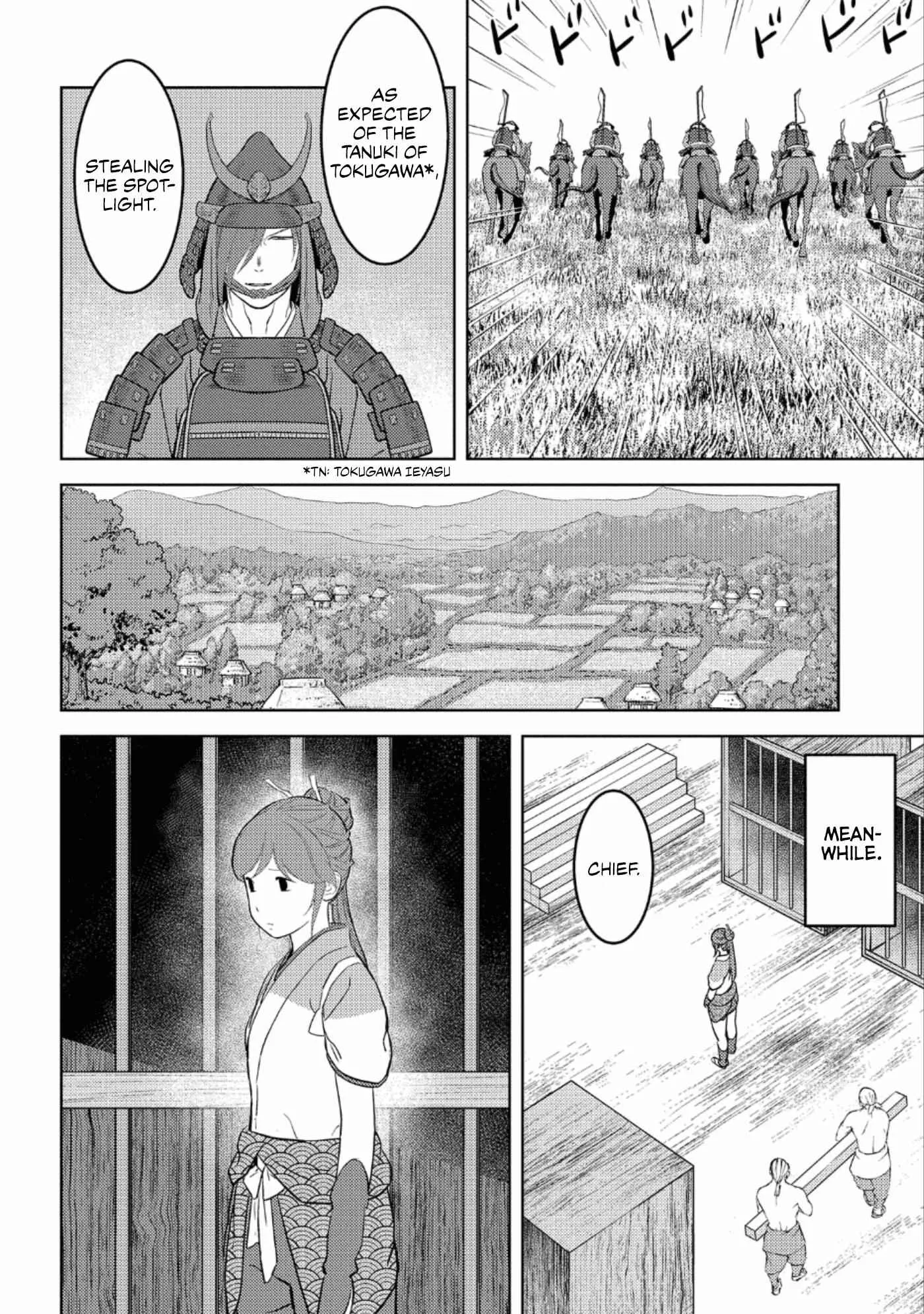 Sengoku Komachi Kuroutan: Noukou Giga Chapter 46 page 13