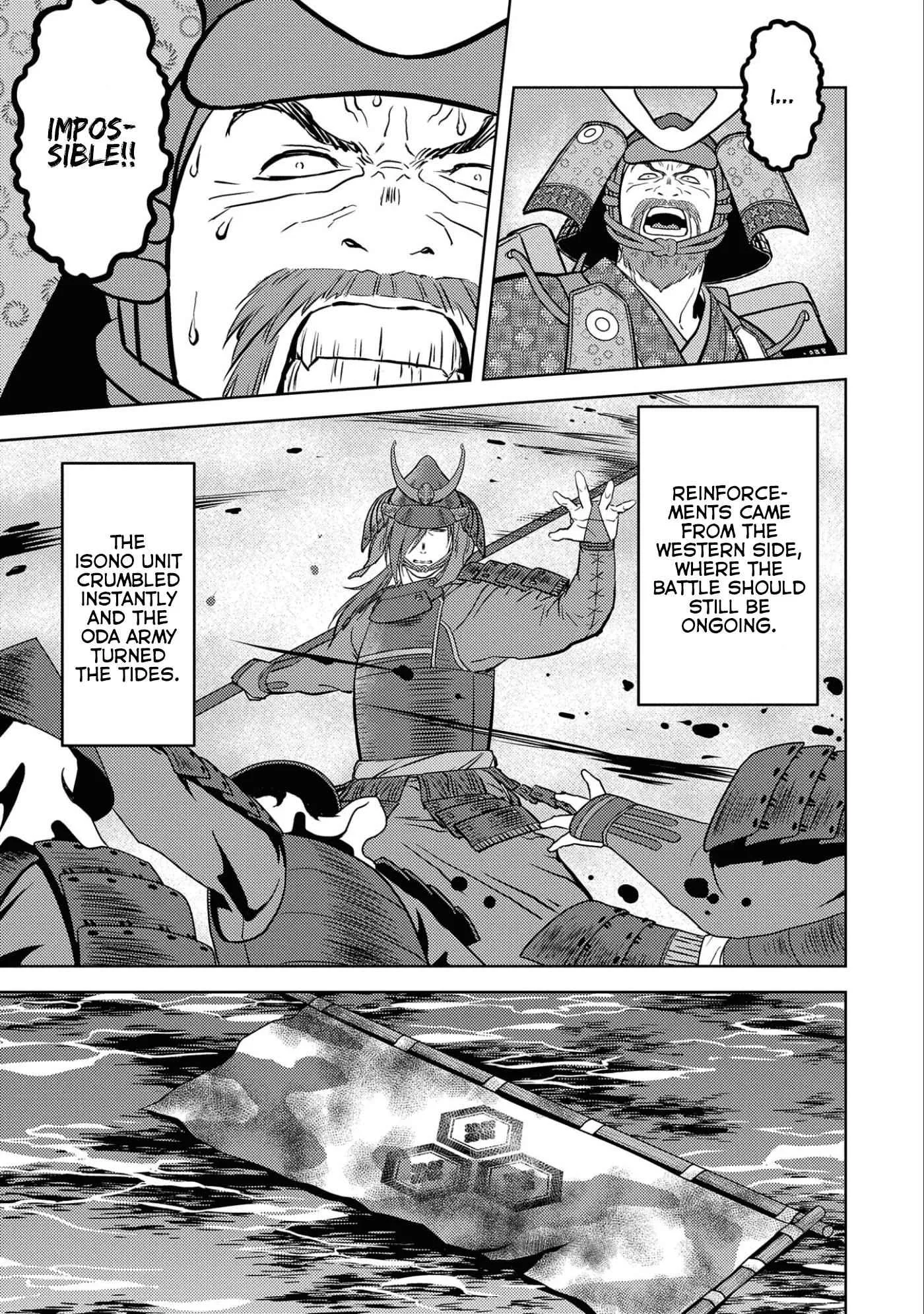 Sengoku Komachi Kuroutan: Noukou Giga Chapter 46 page 22