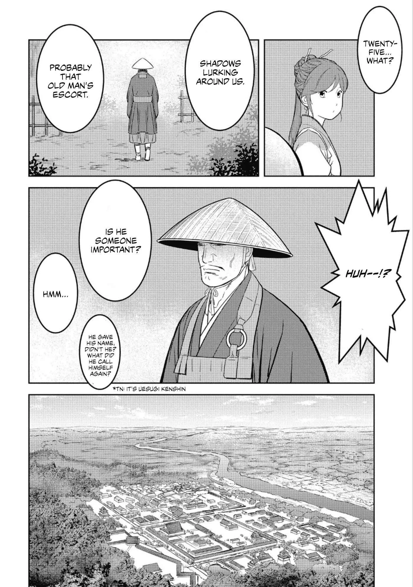 Sengoku Komachi Kuroutan: Noukou Giga Chapter 47 page 9