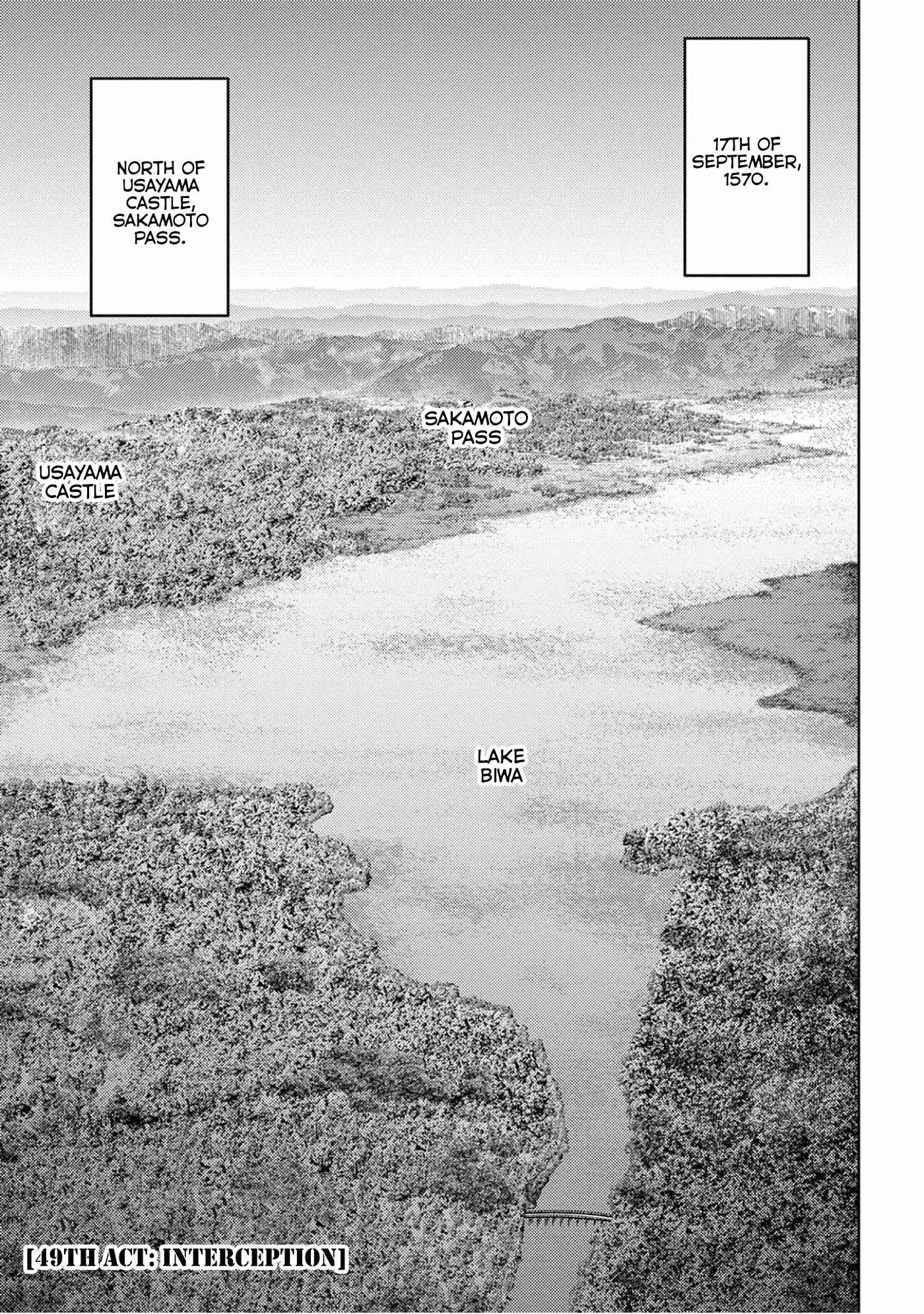 Sengoku Komachi Kuroutan: Noukou Giga Chapter 49 page 2