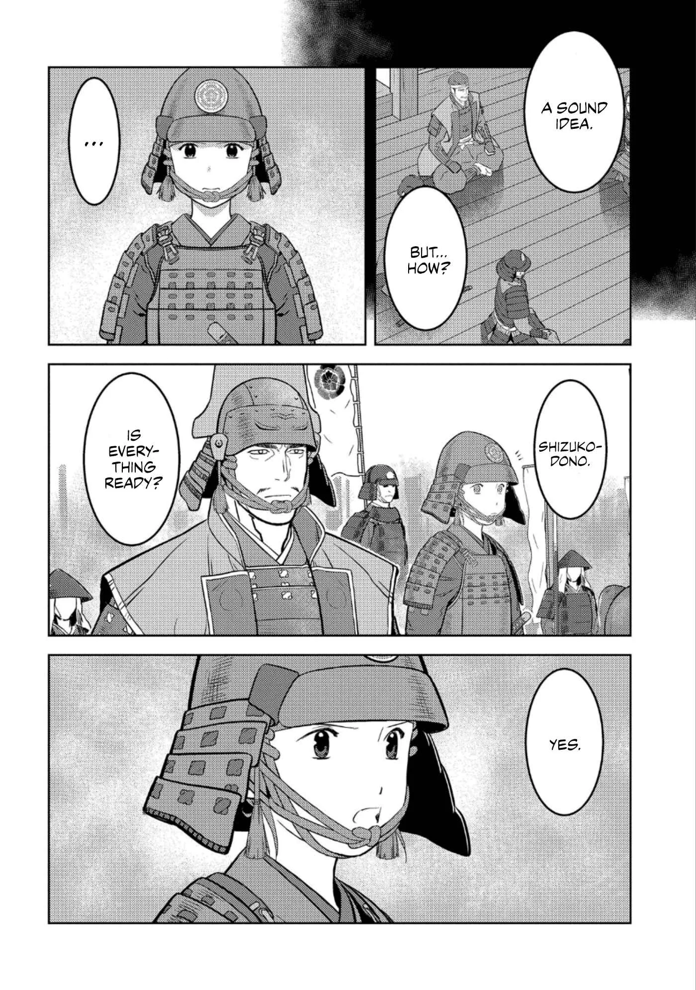 Sengoku Komachi Kuroutan: Noukou Giga Chapter 49 page 6