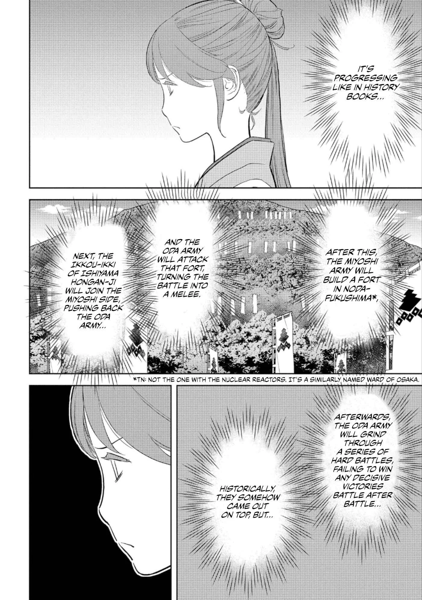 Sengoku Komachi Kuroutan: Noukou Giga Chapter 47 page 11