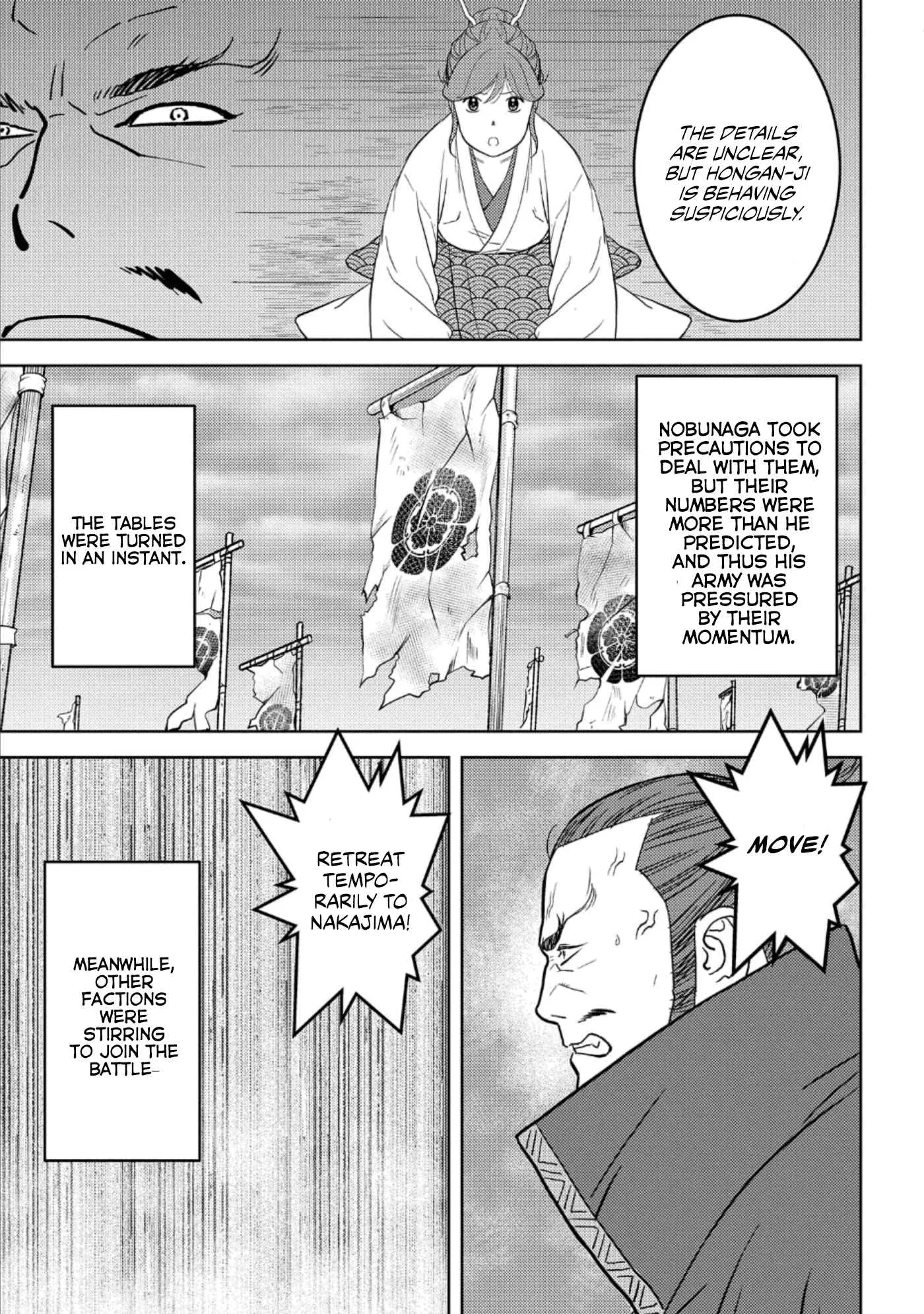 Sengoku Komachi Kuroutan: Noukou Giga Chapter 48 page 16