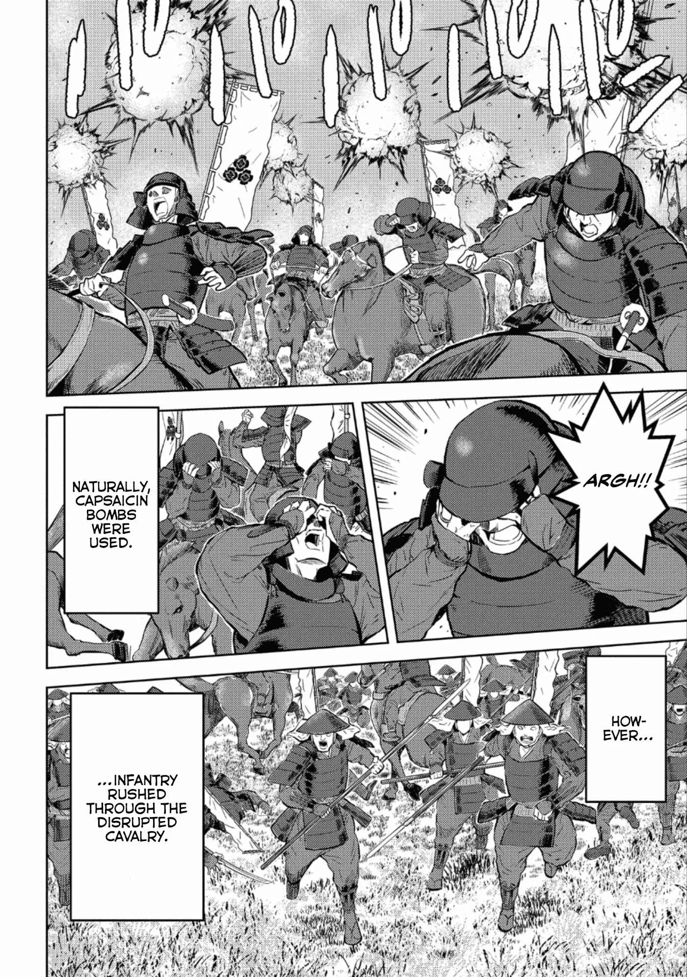 Sengoku Komachi Kuroutan: Noukou Giga Chapter 49 page 16