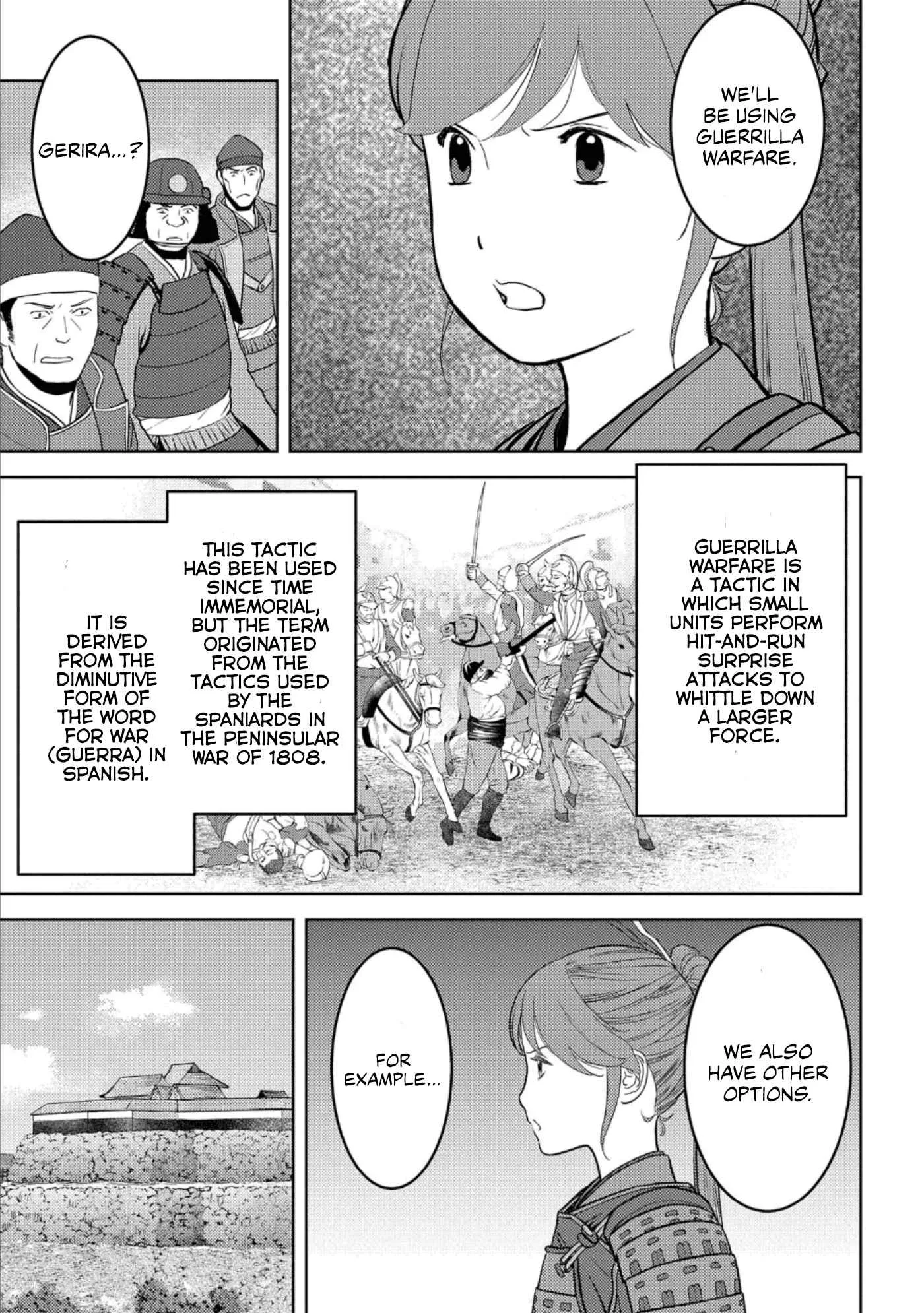 Sengoku Komachi Kuroutan: Noukou Giga Chapter 48 page 20