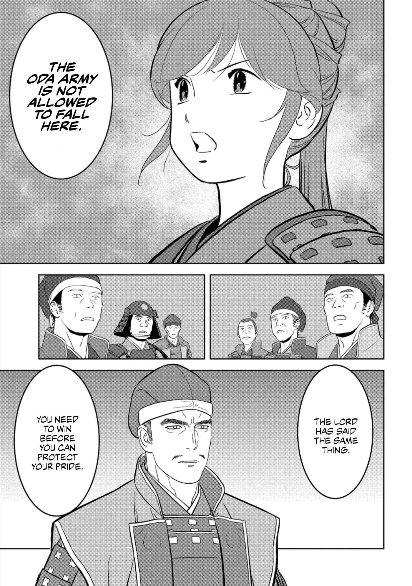 Sengoku Komachi Kuroutan: Noukou Giga Chapter 48 page 22
