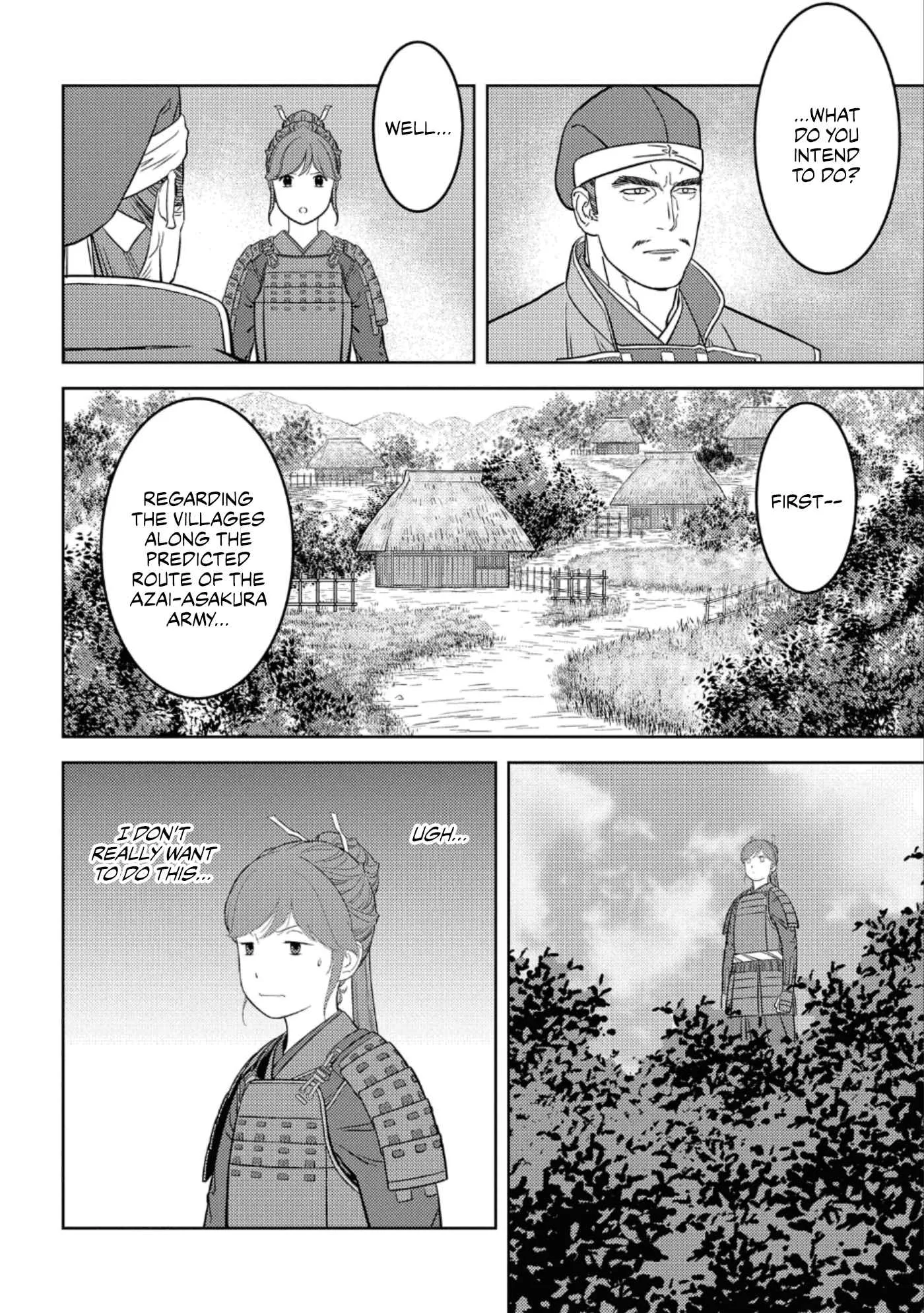 Sengoku Komachi Kuroutan: Noukou Giga Chapter 48 page 9