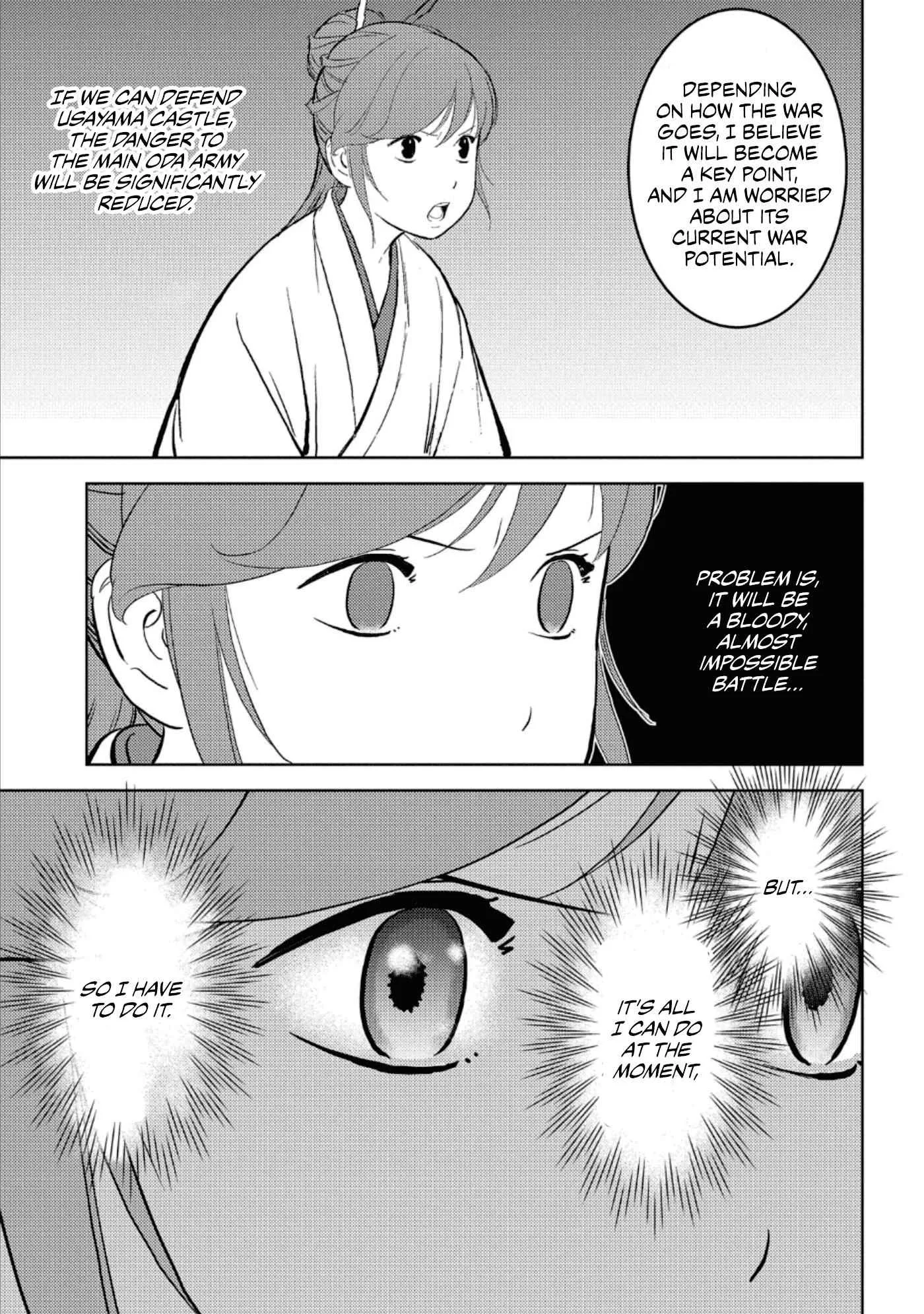 Sengoku Komachi Kuroutan: Noukou Giga Chapter 47 page 16