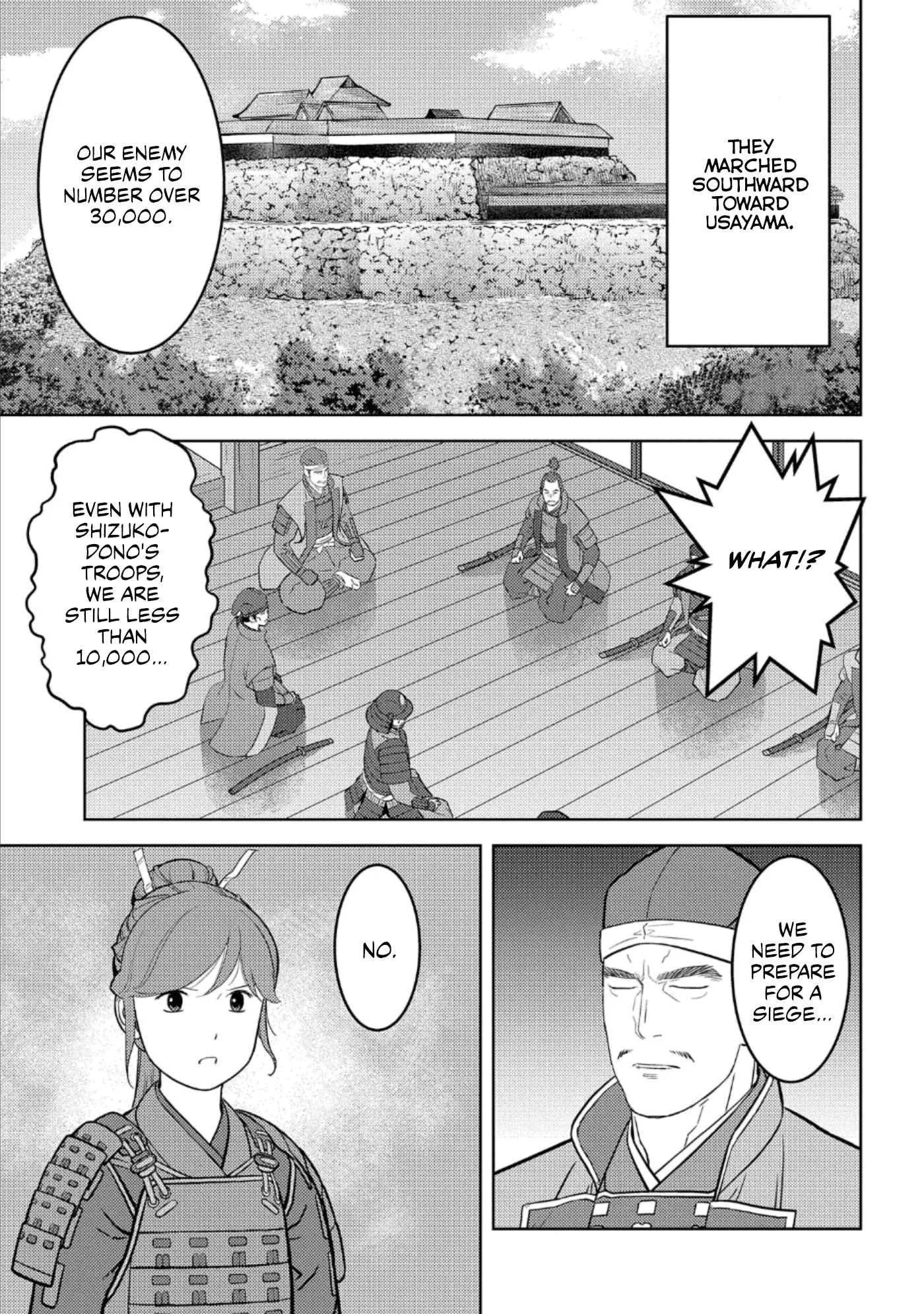 Sengoku Komachi Kuroutan: Noukou Giga Chapter 48 page 18
