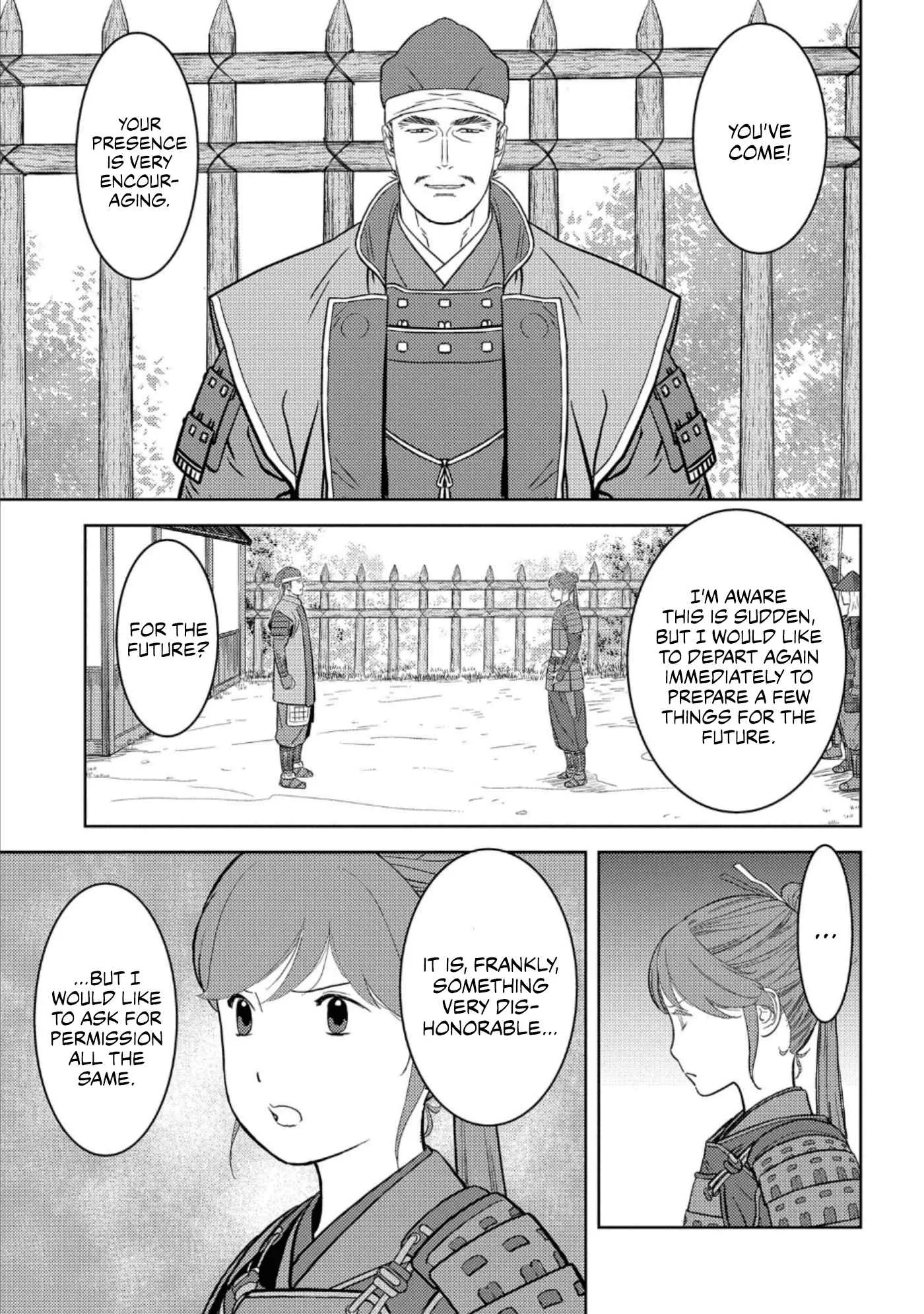 Sengoku Komachi Kuroutan: Noukou Giga Chapter 48 page 8