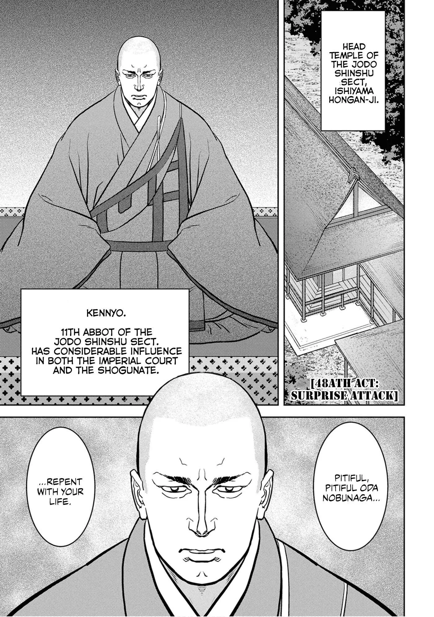 Sengoku Komachi Kuroutan: Noukou Giga Chapter 48 page 2